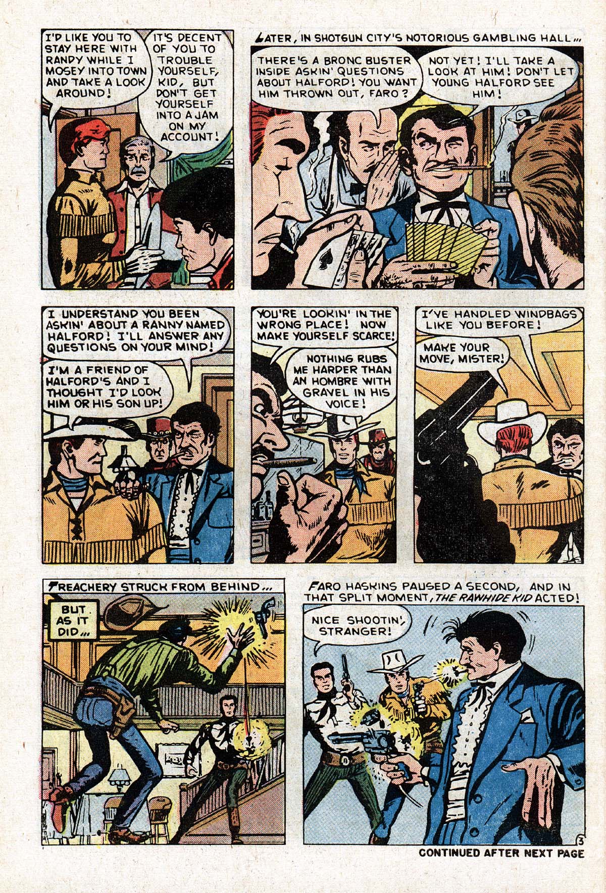 Read online The Mighty Marvel Western comic -  Issue #20 - 21