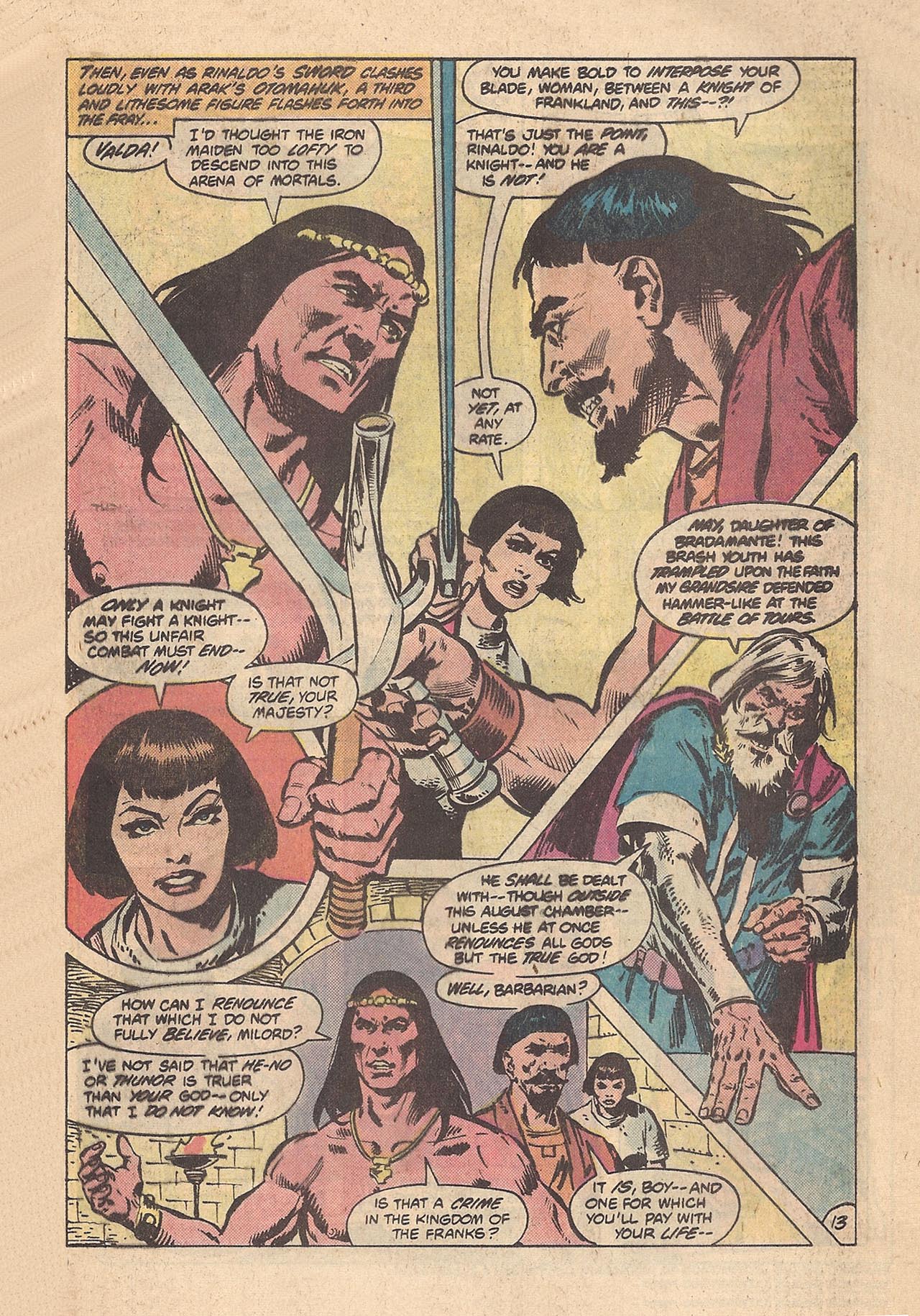 Read online Arak Son of Thunder comic -  Issue #4 - 17