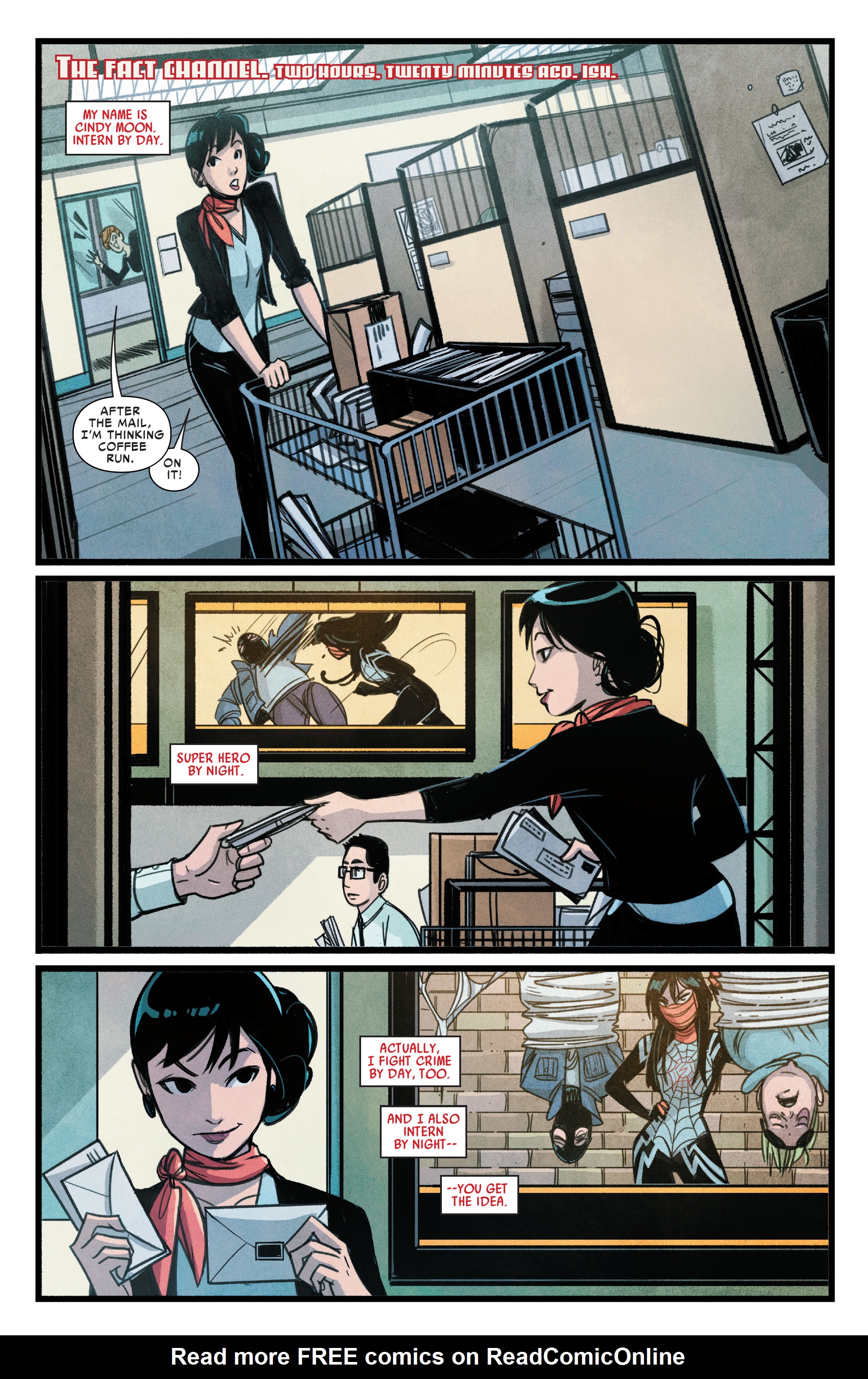 Read online Silk: Out of the Spider-Verse comic -  Issue # TPB 1 (Part 1) - 90