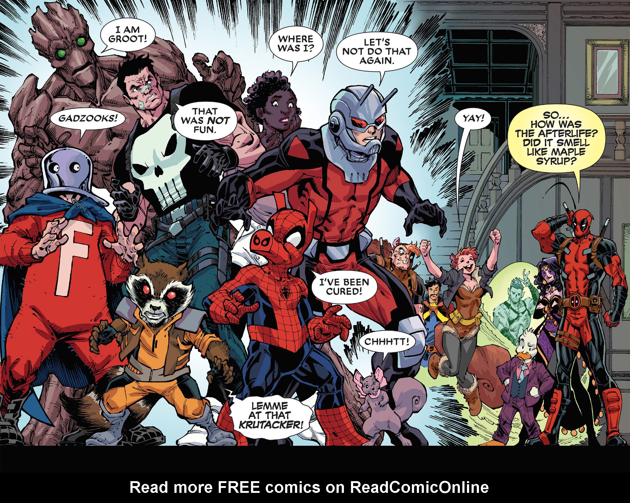 Read online Deadpool: Too Soon? Infinite Comic comic -  Issue #8 - 57