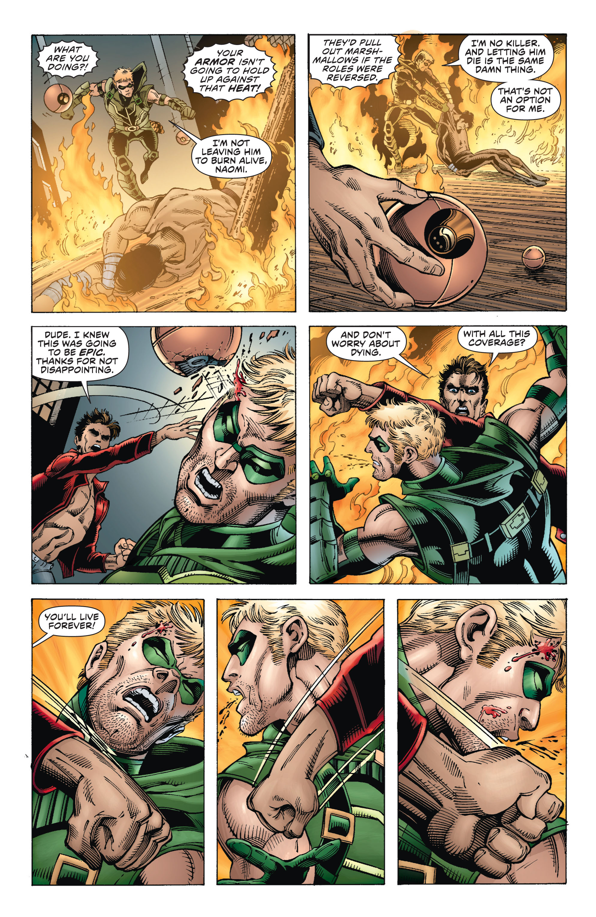 Read online Green Arrow (2011) comic -  Issue #3 - 13