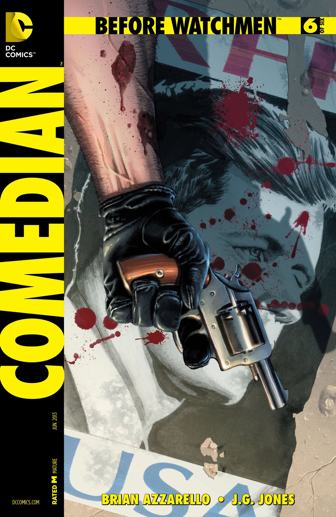 Read online Before Watchmen: Comedian comic -  Issue #6 - 1