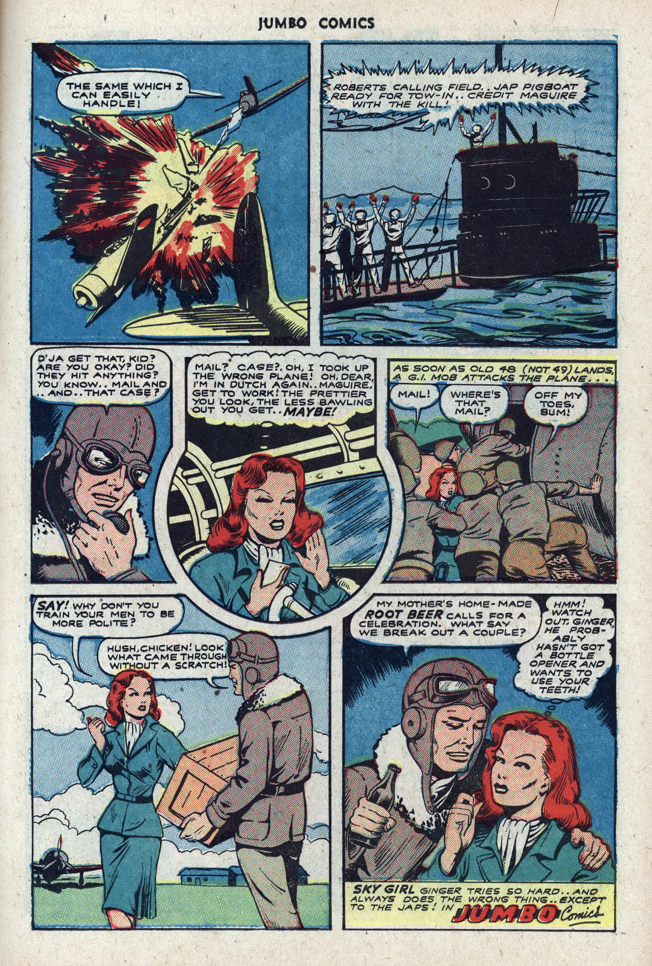 Read online Jumbo Comics comic -  Issue #69 - 33