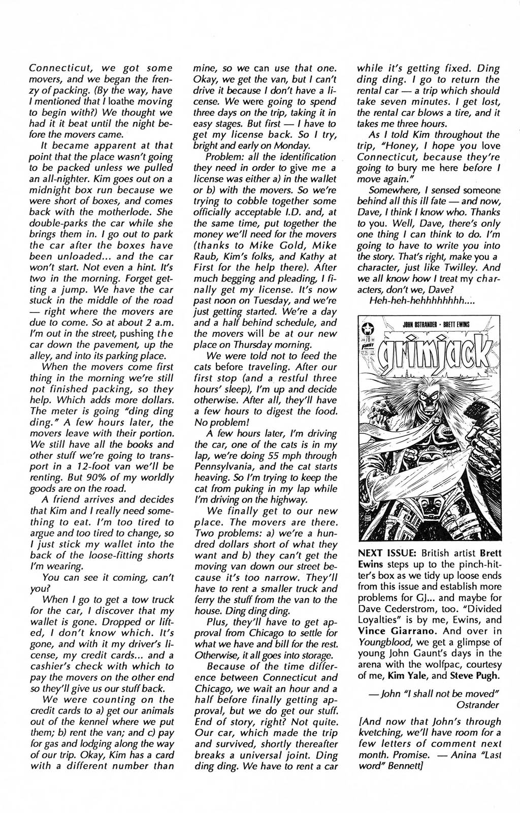 Read online Grimjack comic -  Issue #77 - 34