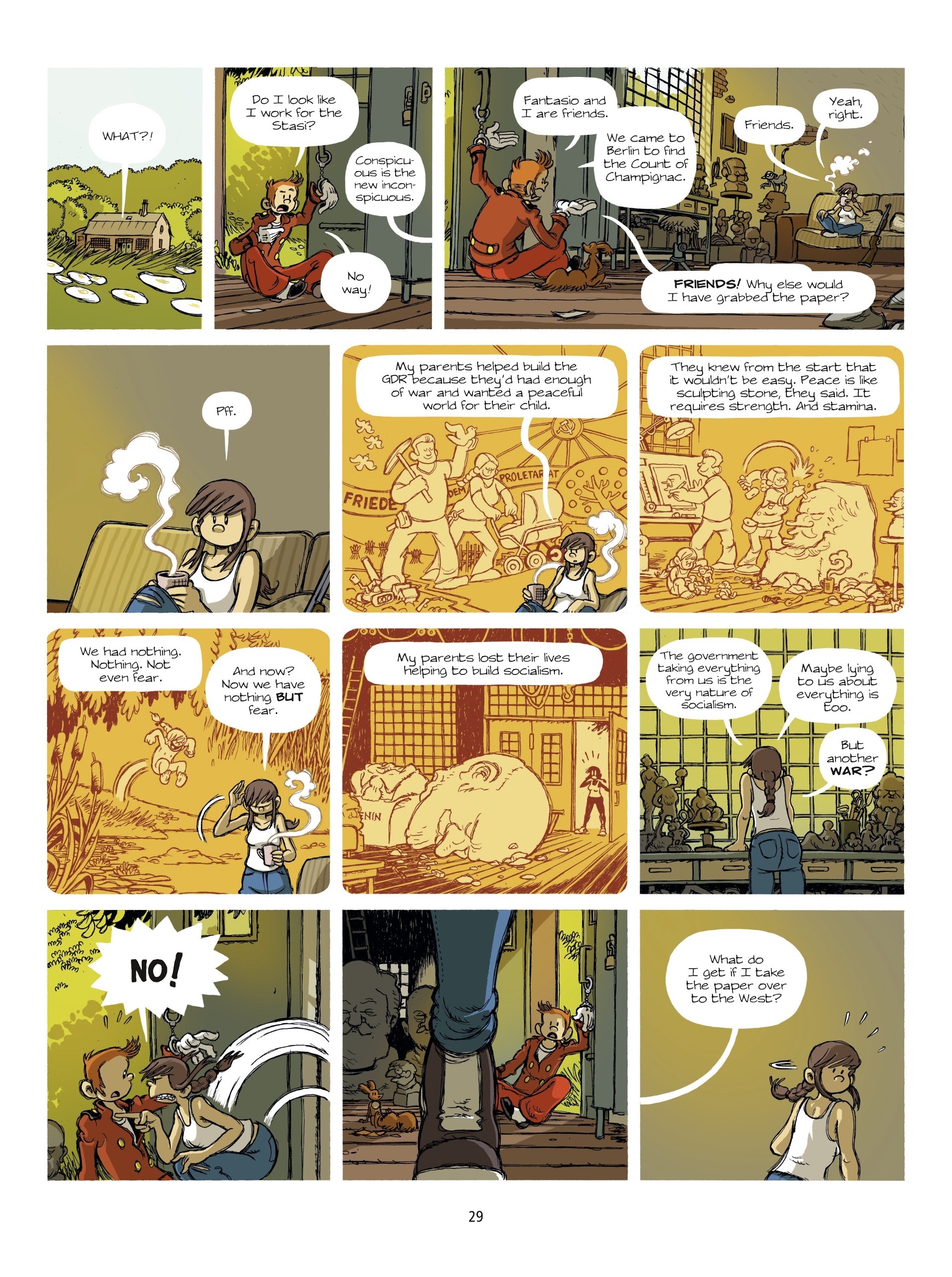 Read online Spirou In Berlin comic -  Issue # Full - 29