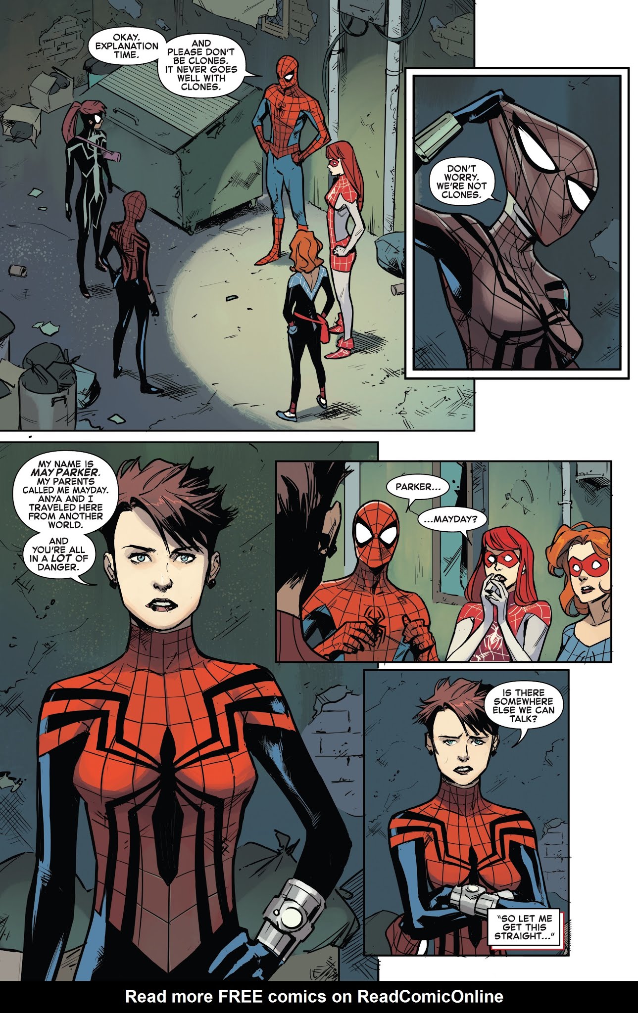 Read online Spider-Girls comic -  Issue #1 - 17