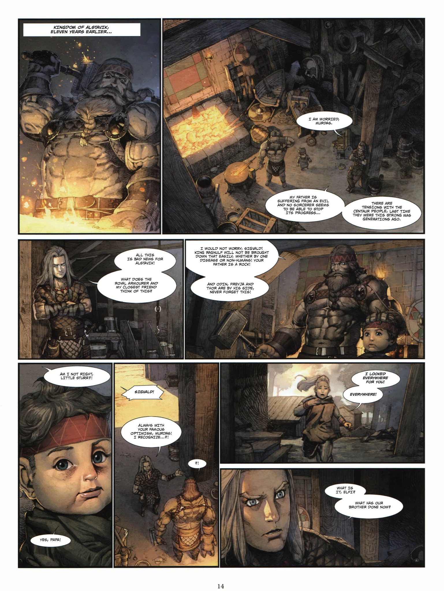 Read online Konungar comic -  Issue #1 - 15