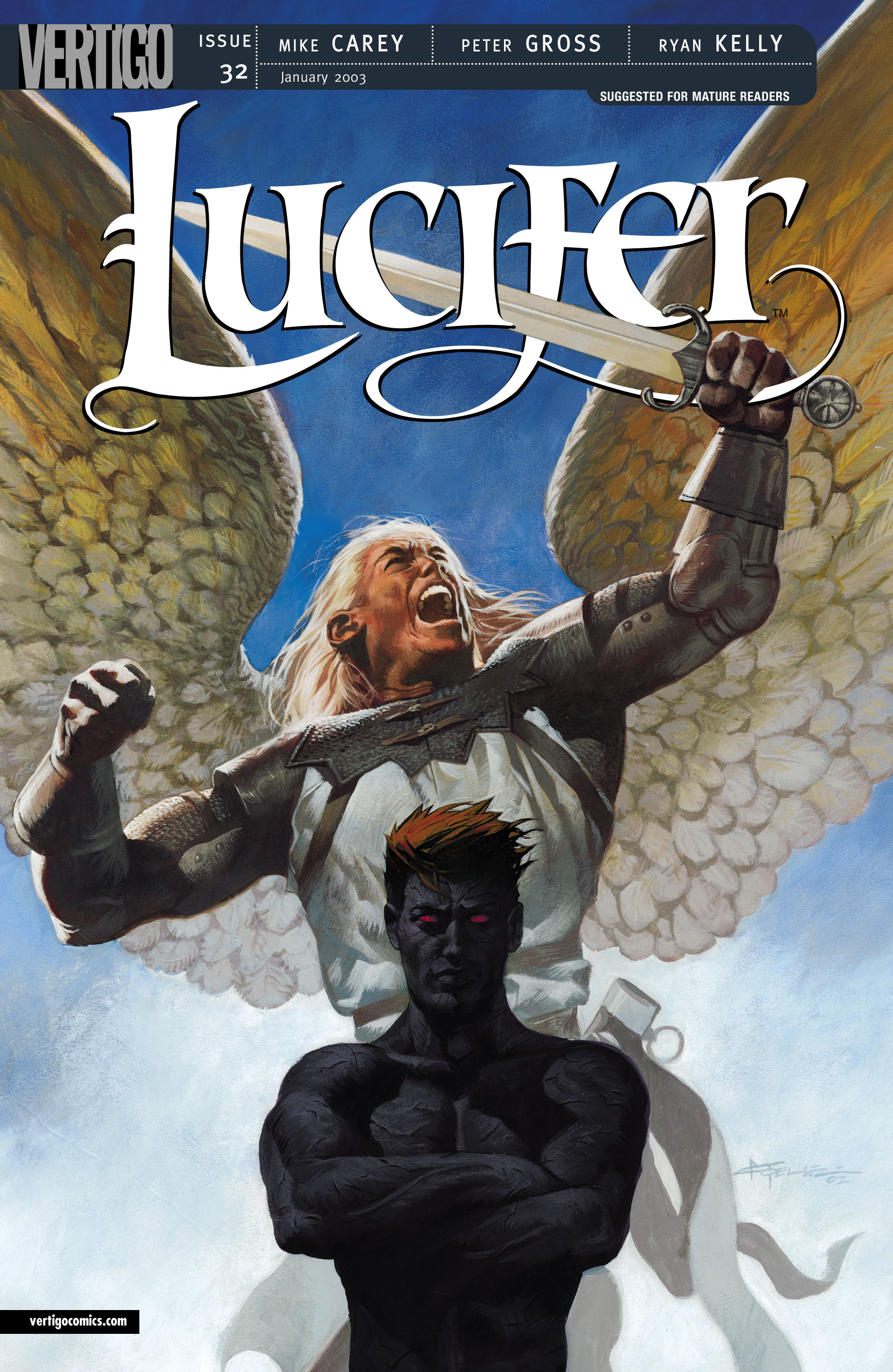 Read online Lucifer (2000) comic -  Issue #32 - 1