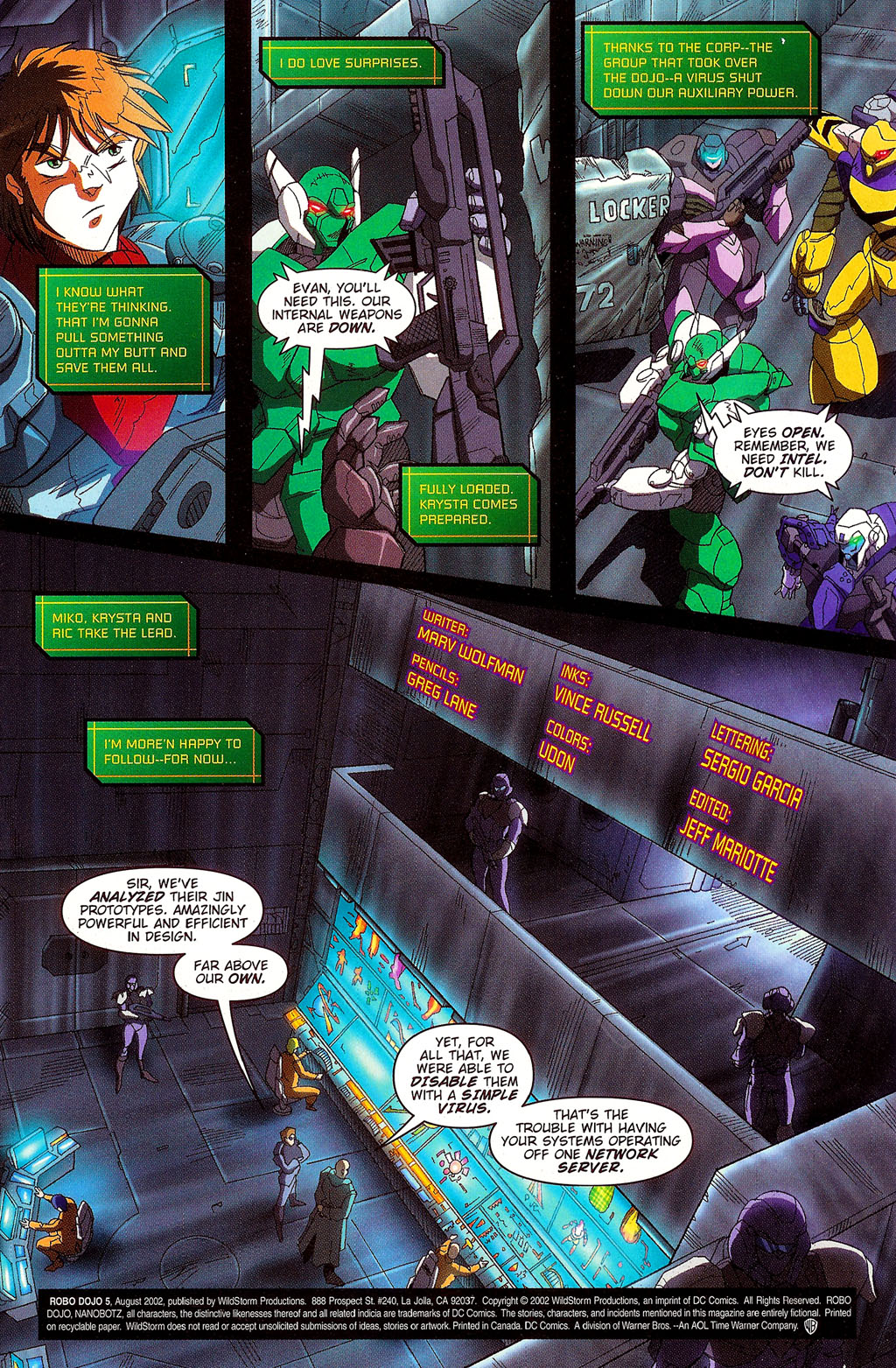 Read online Robo Dojo comic -  Issue #5 - 2