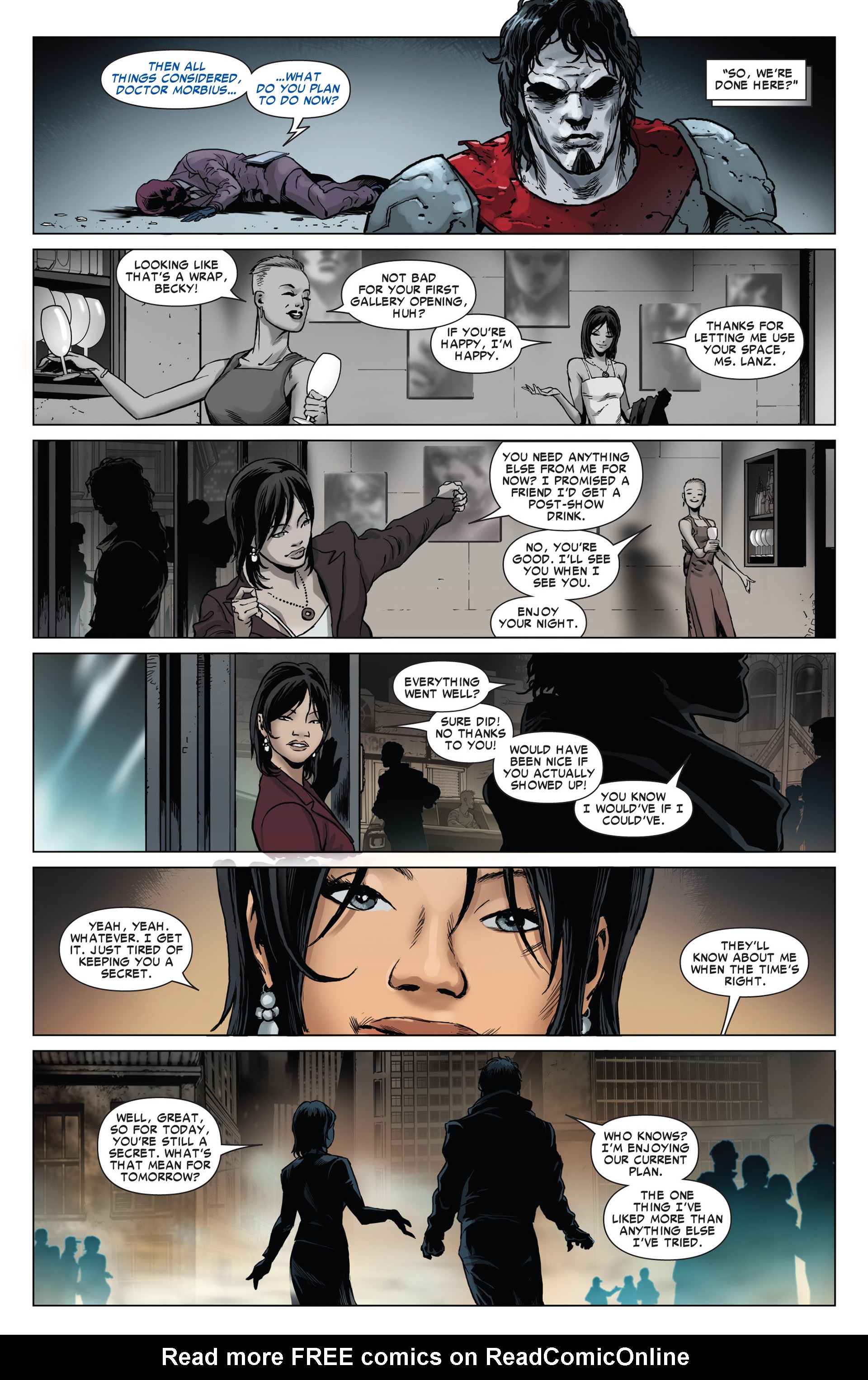 Read online Morbius: The Living Vampire comic -  Issue #9 - 22