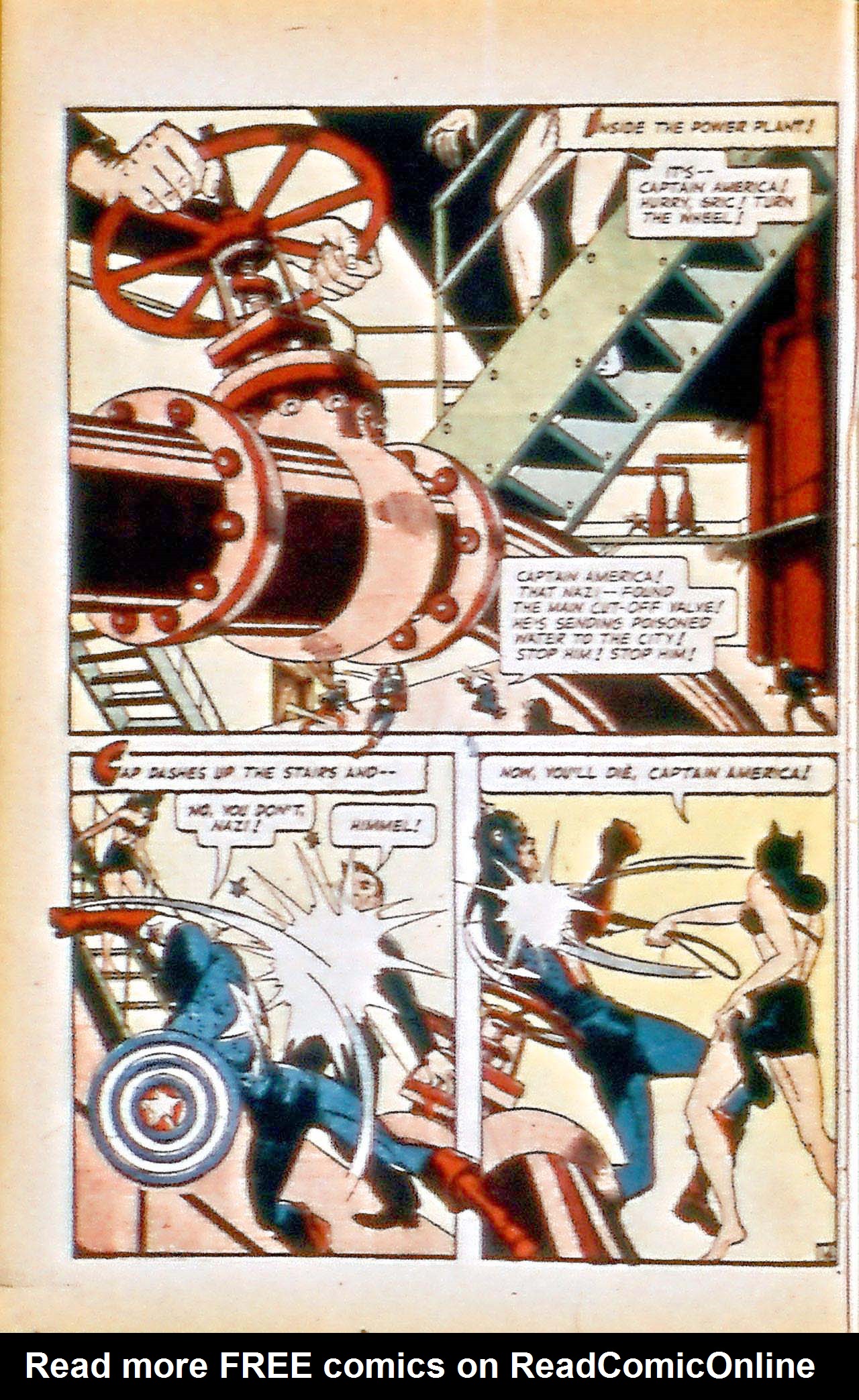 Read online Captain America Comics comic -  Issue #36 - 42