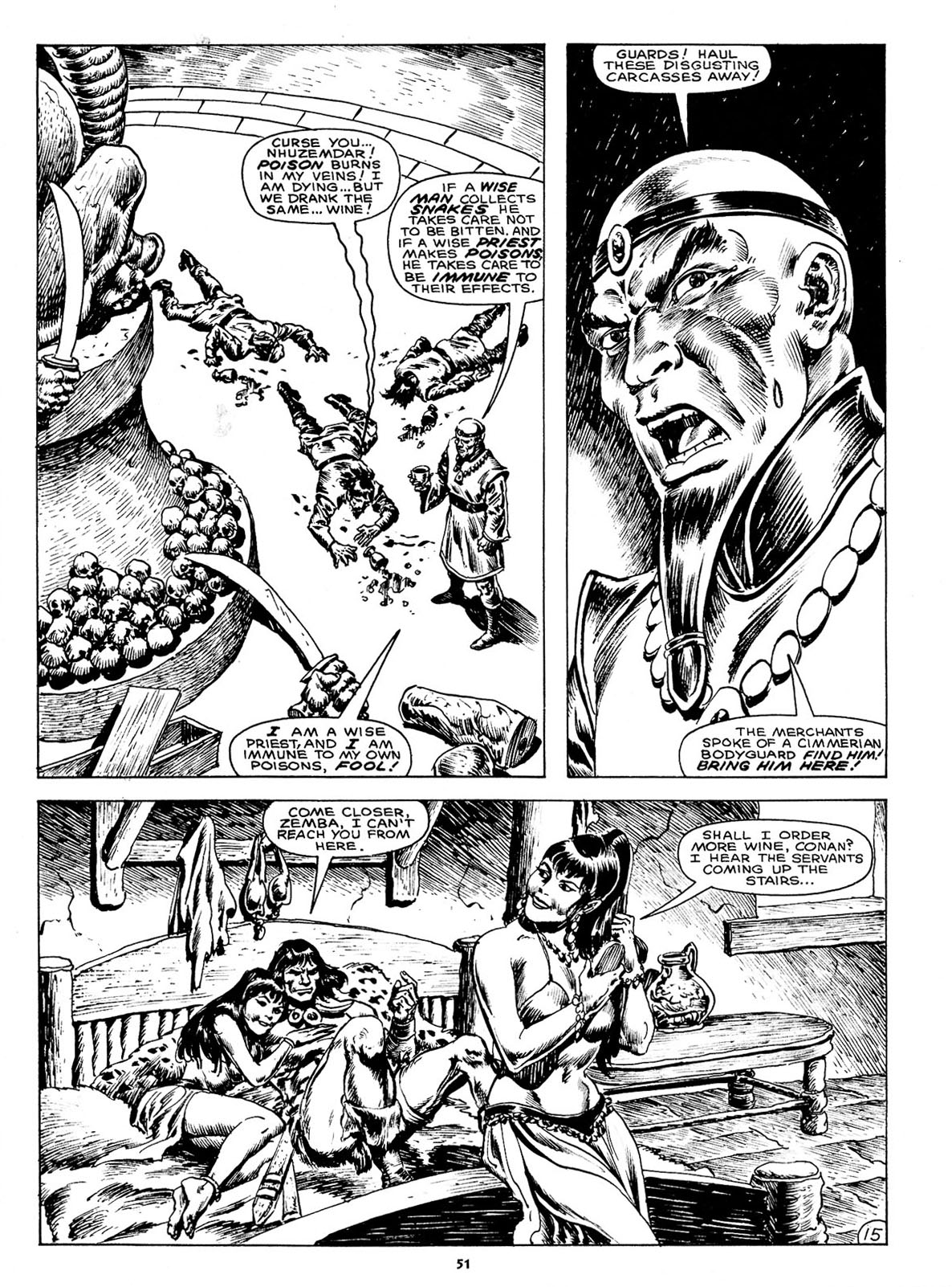 Read online The Savage Sword Of Conan comic -  Issue #211 - 49