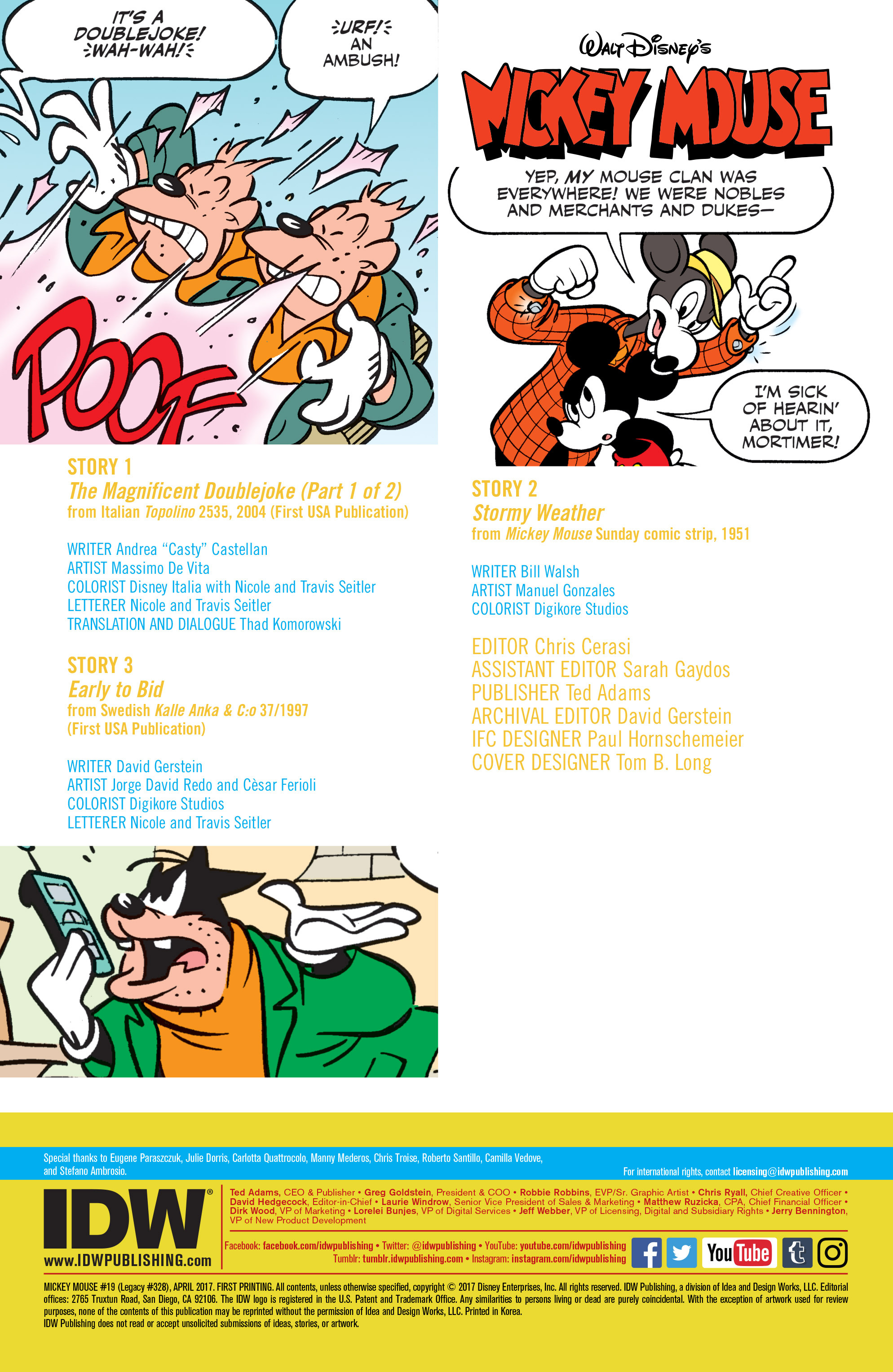 Read online Mickey Mouse (2015) comic -  Issue #19 - 2