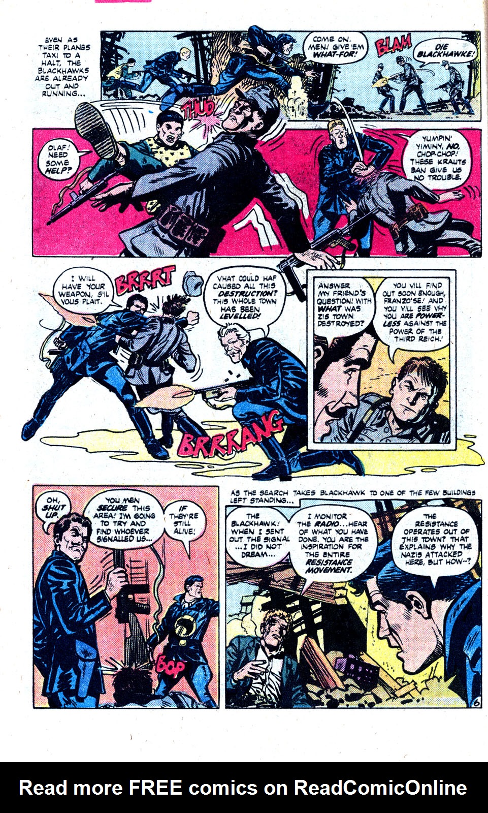 Read online Blackhawk (1957) comic -  Issue #252 - 9