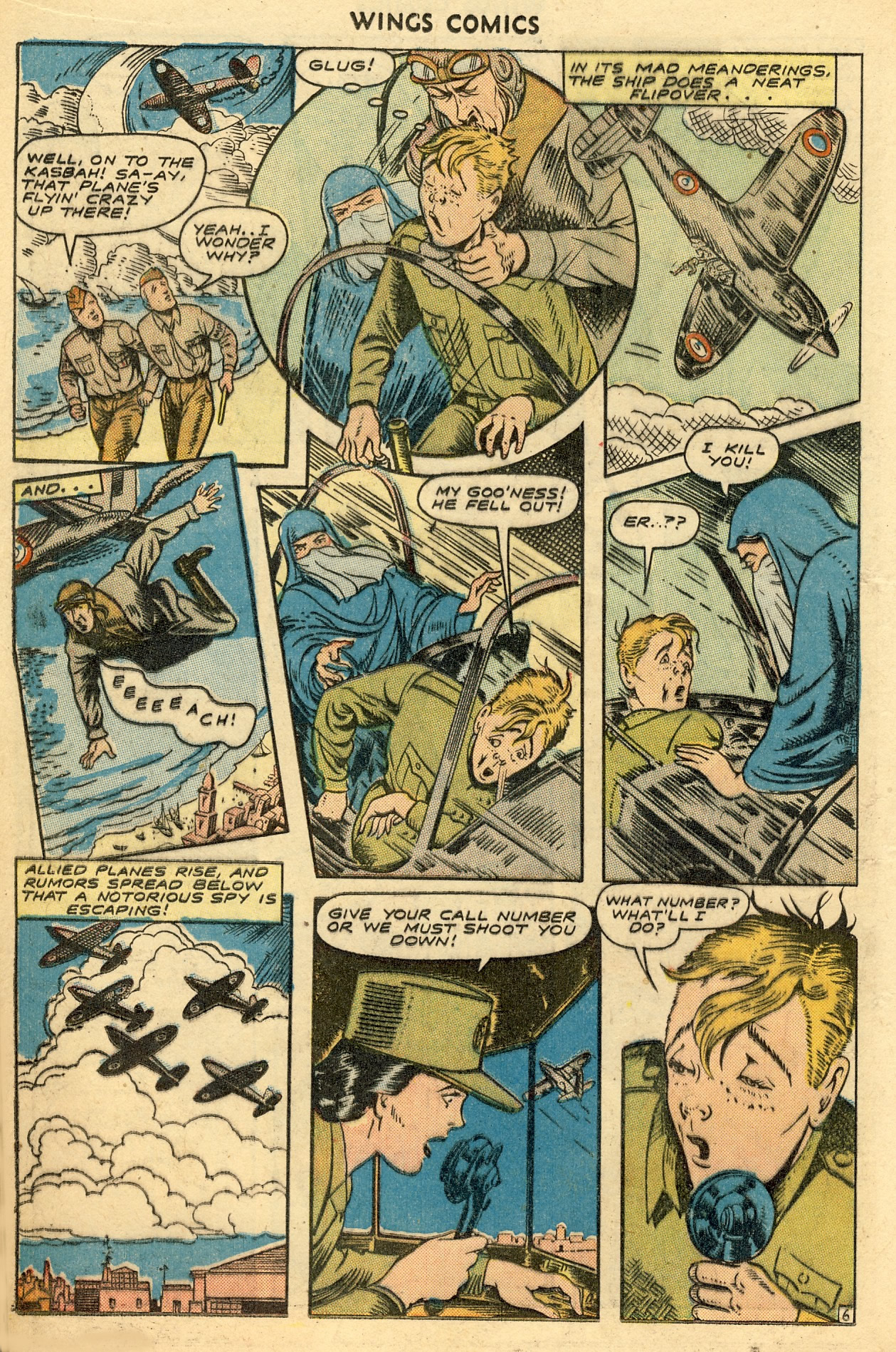 Read online Wings Comics comic -  Issue #46 - 18