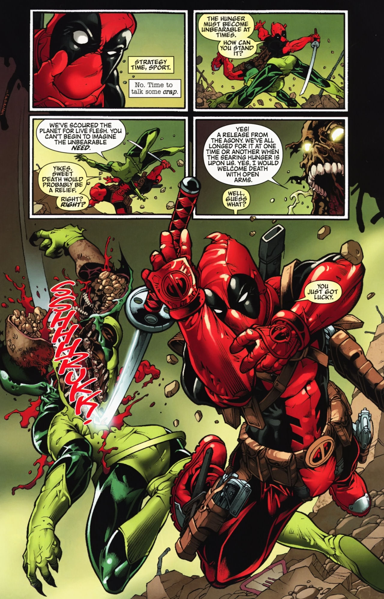 Read online Deadpool: Merc With a Mouth comic -  Issue #8 - 13