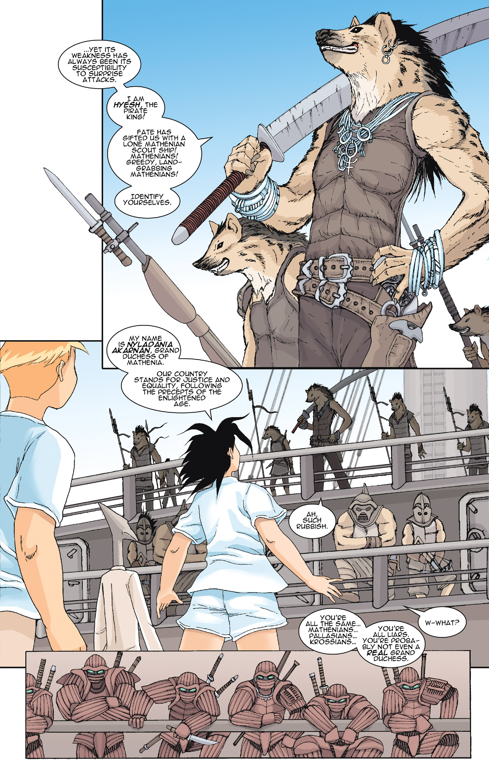 Read online Neotopia Vol. 2: The Perilous Winds of Athanon comic -  Issue #1 - 12
