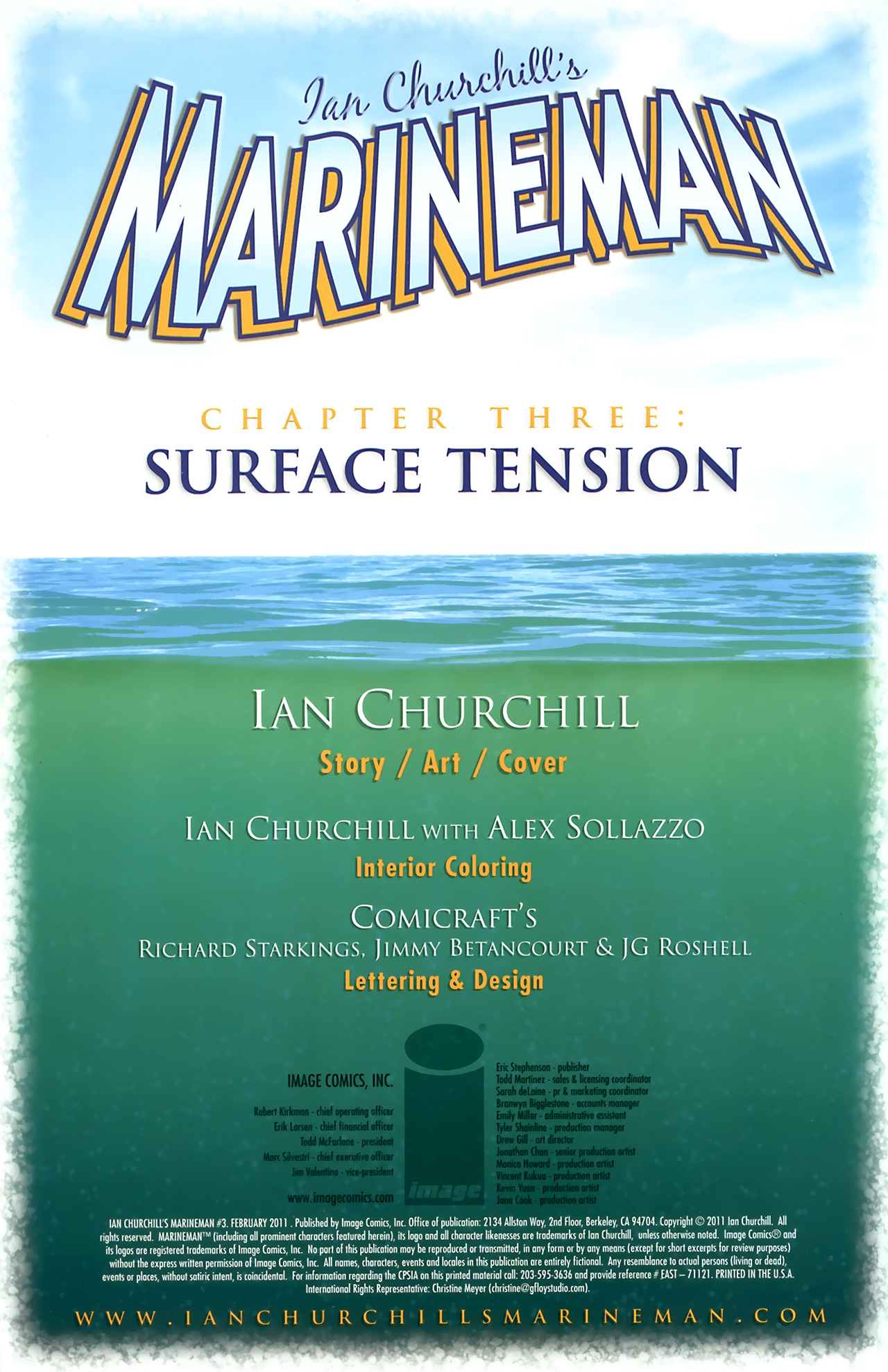 Read online Ian Churchill's Marineman comic -  Issue #3 - 2