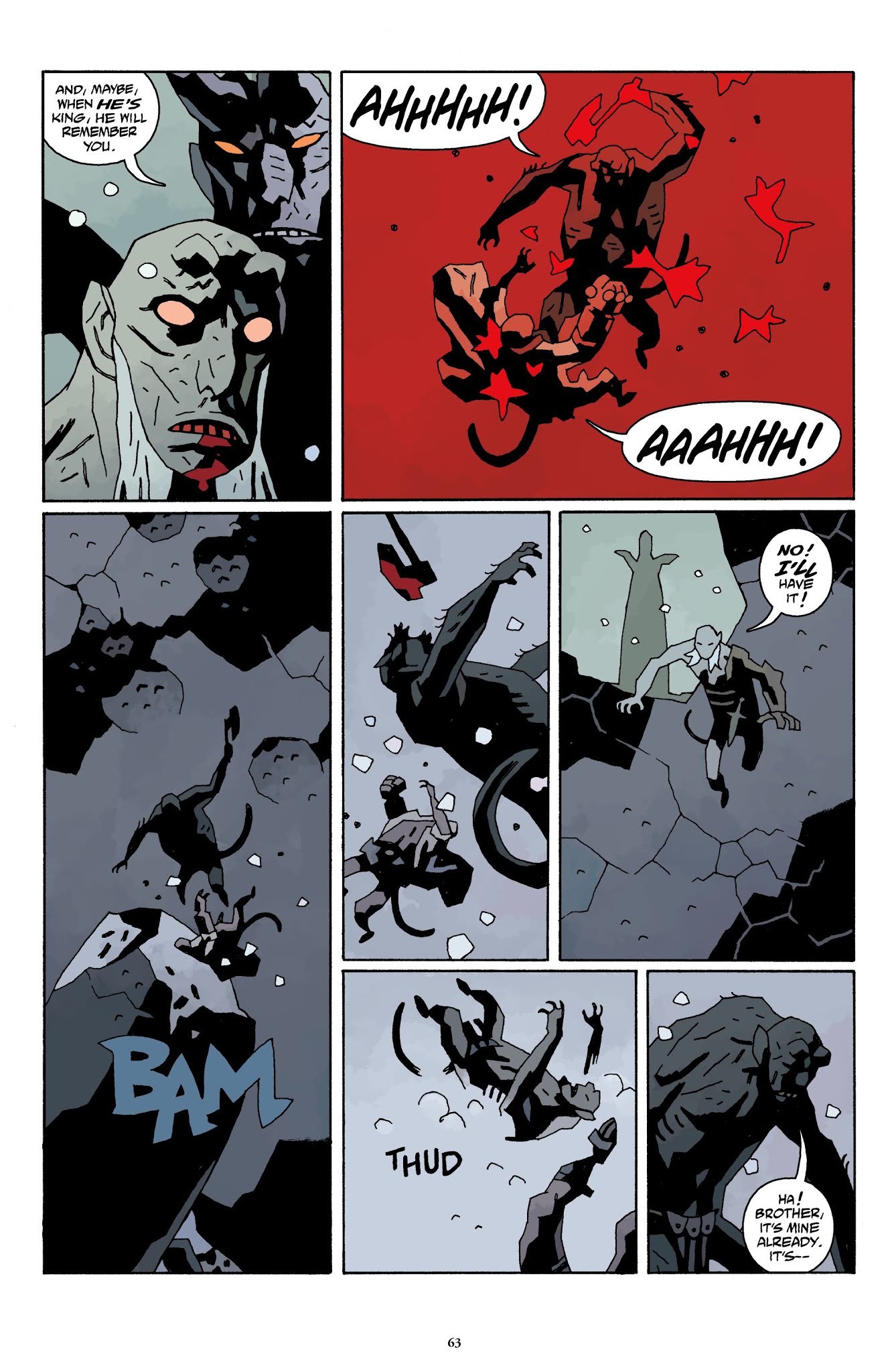 Read online Hellboy Omnibus comic -  Issue # TPB 4 (Part 1) - 64