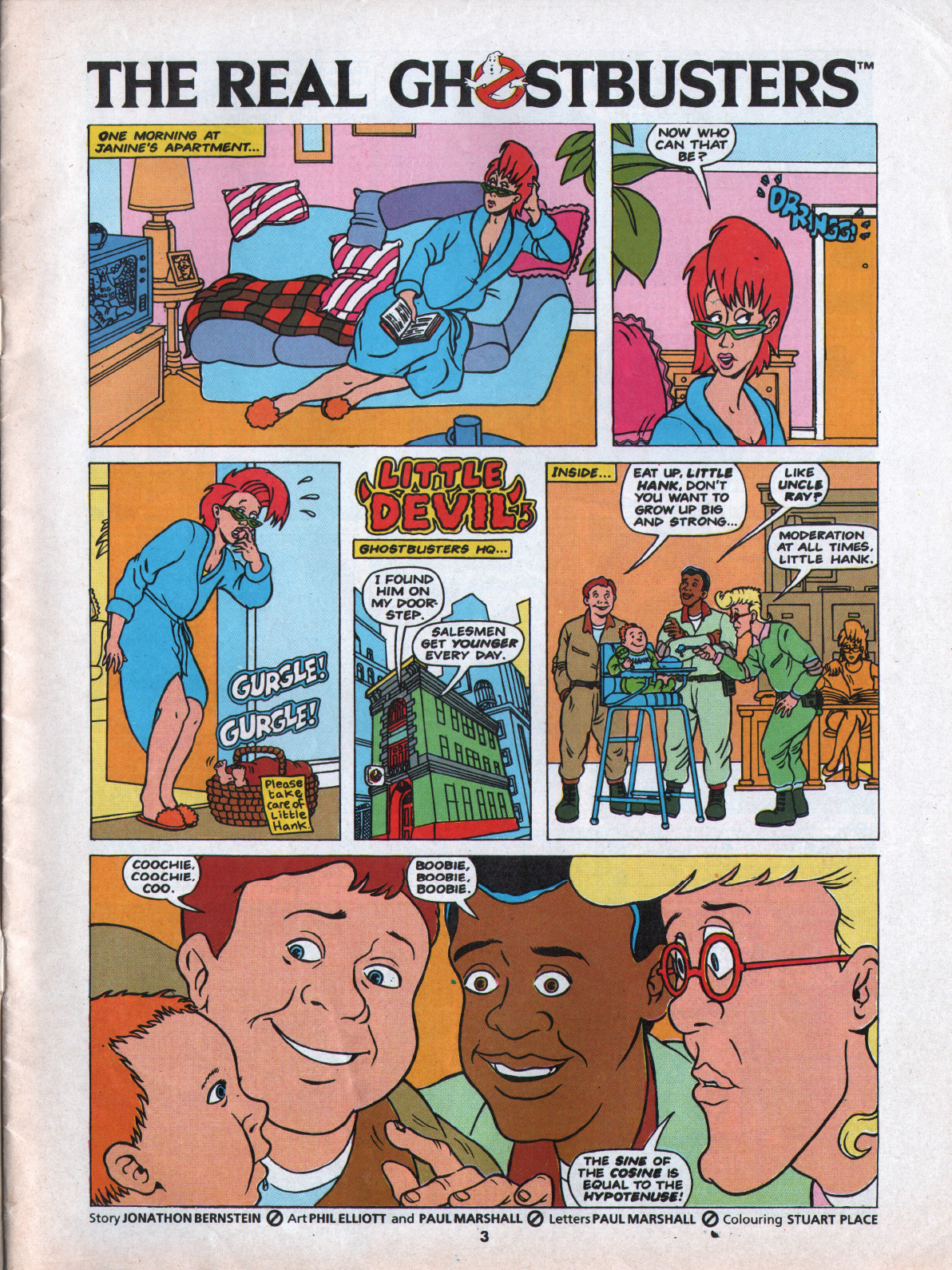 Read online The Real Ghostbusters comic -  Issue #33 - 3