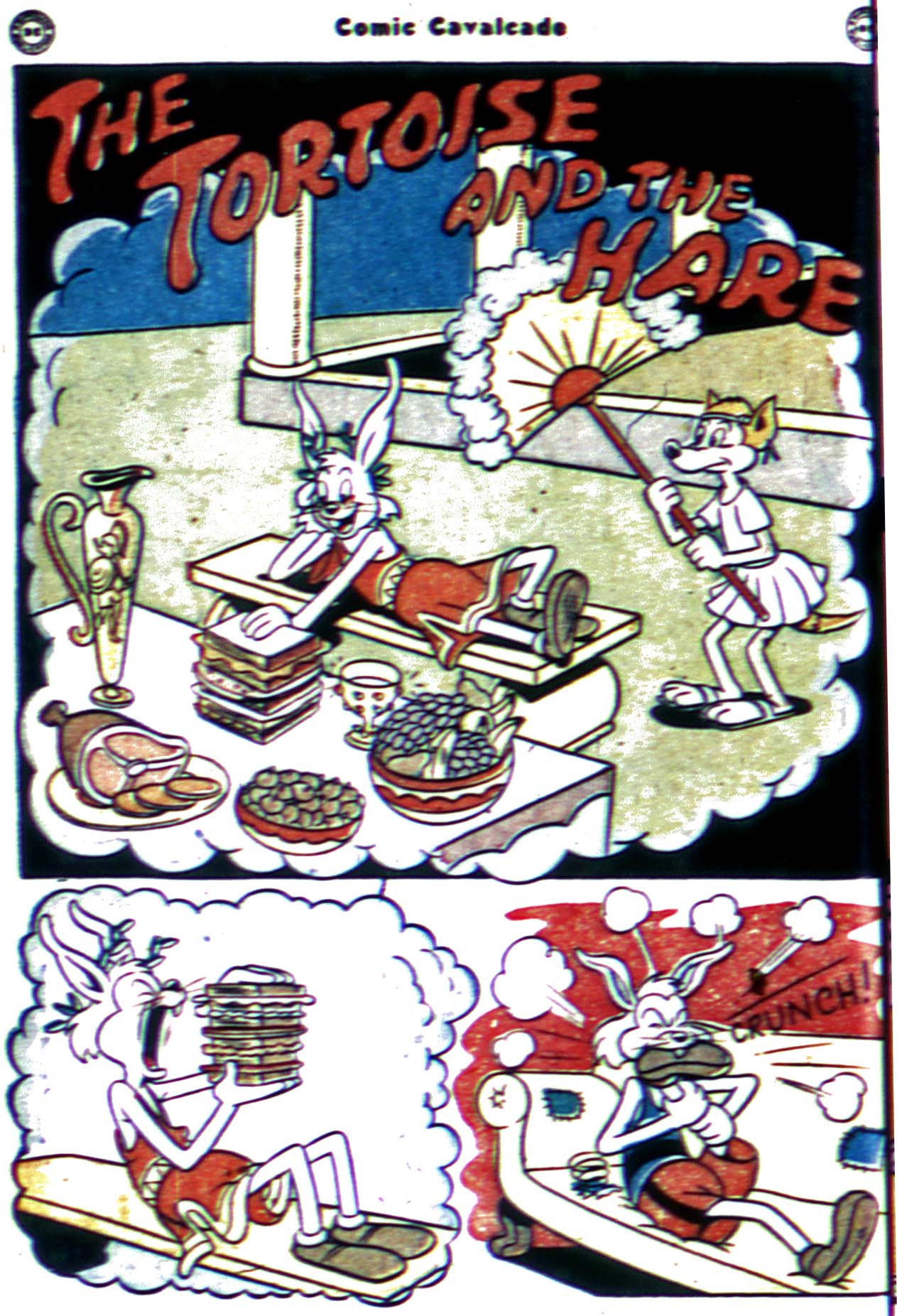 Read online Comic Cavalcade comic -  Issue #30 - 20
