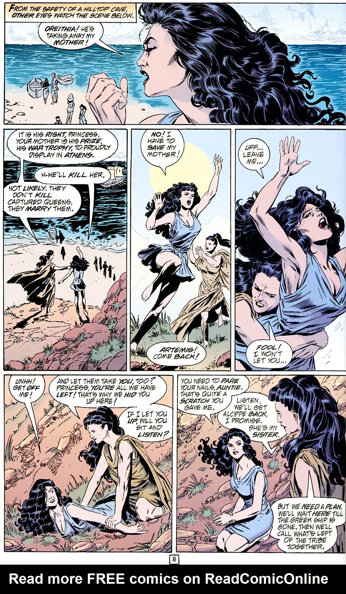 Read online Wonder Woman: The Once and Future Story comic -  Issue # Full - 10