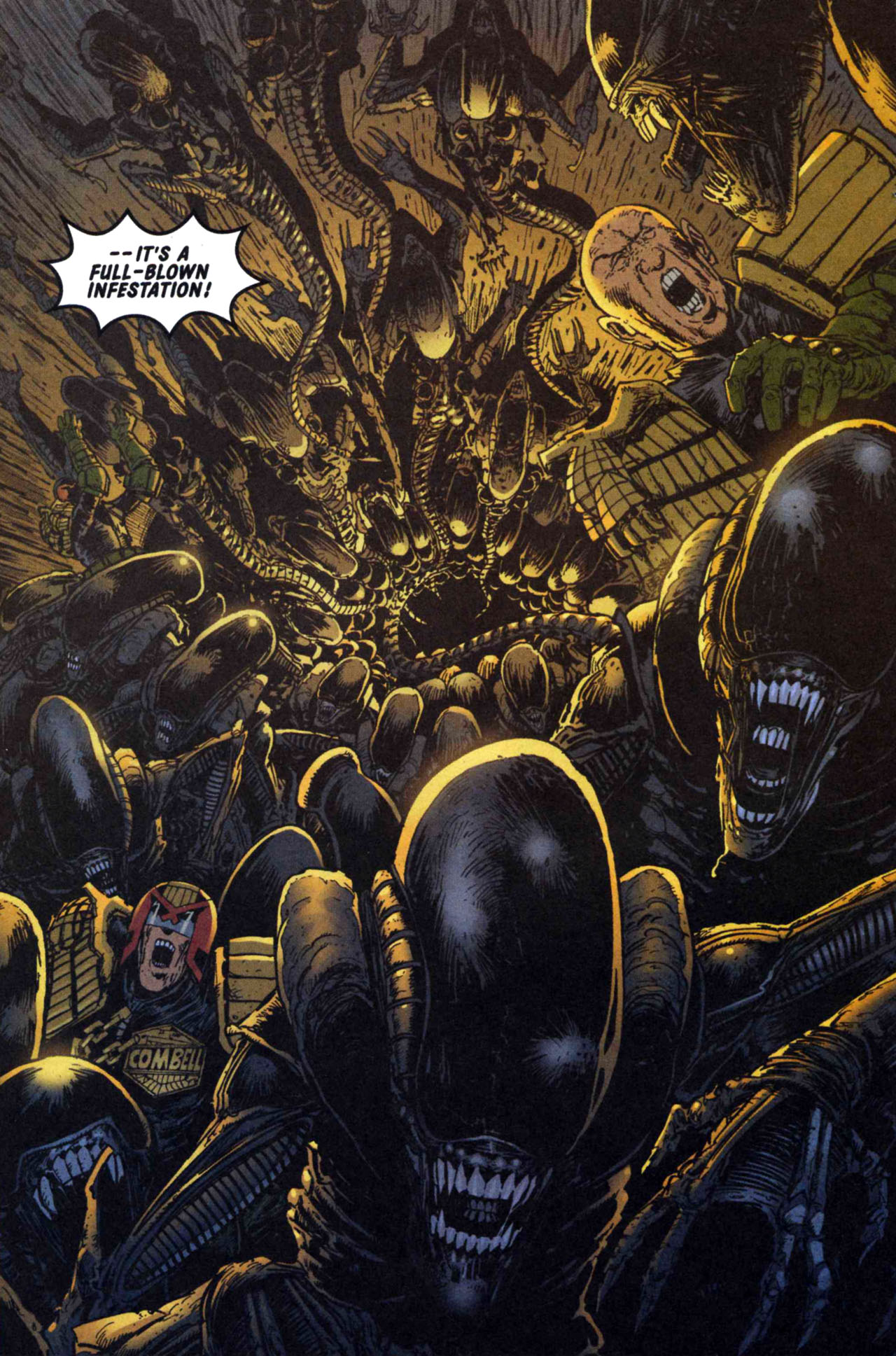 Read online Judge Dredd Vs. Aliens:  Incubus comic -  Issue #3 - 13