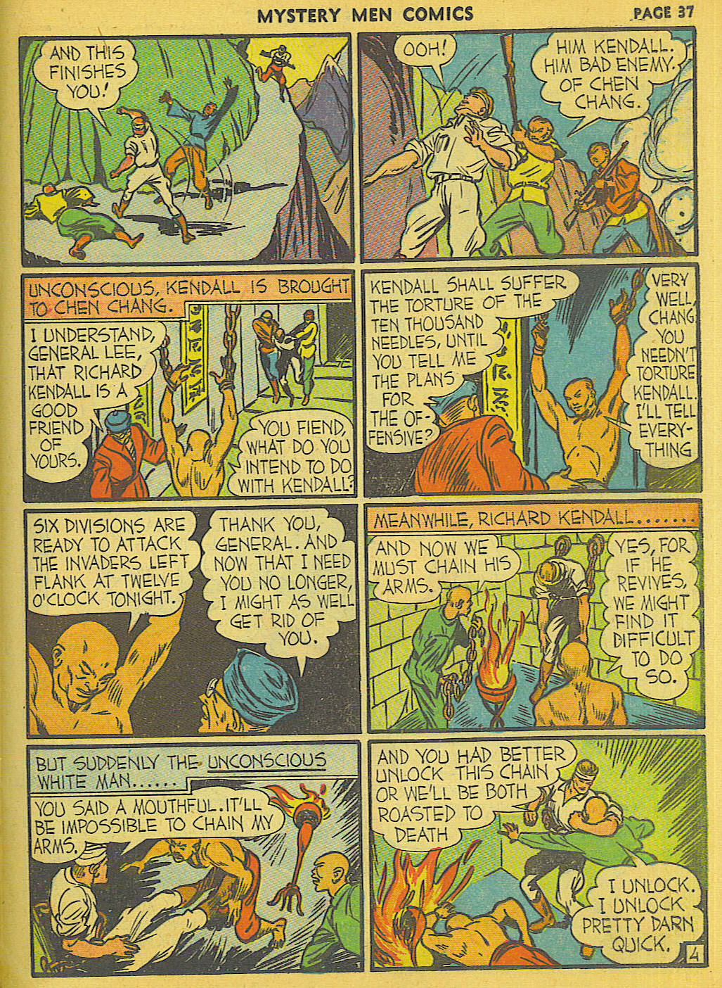 Read online Mystery Men Comics comic -  Issue #23 - 38