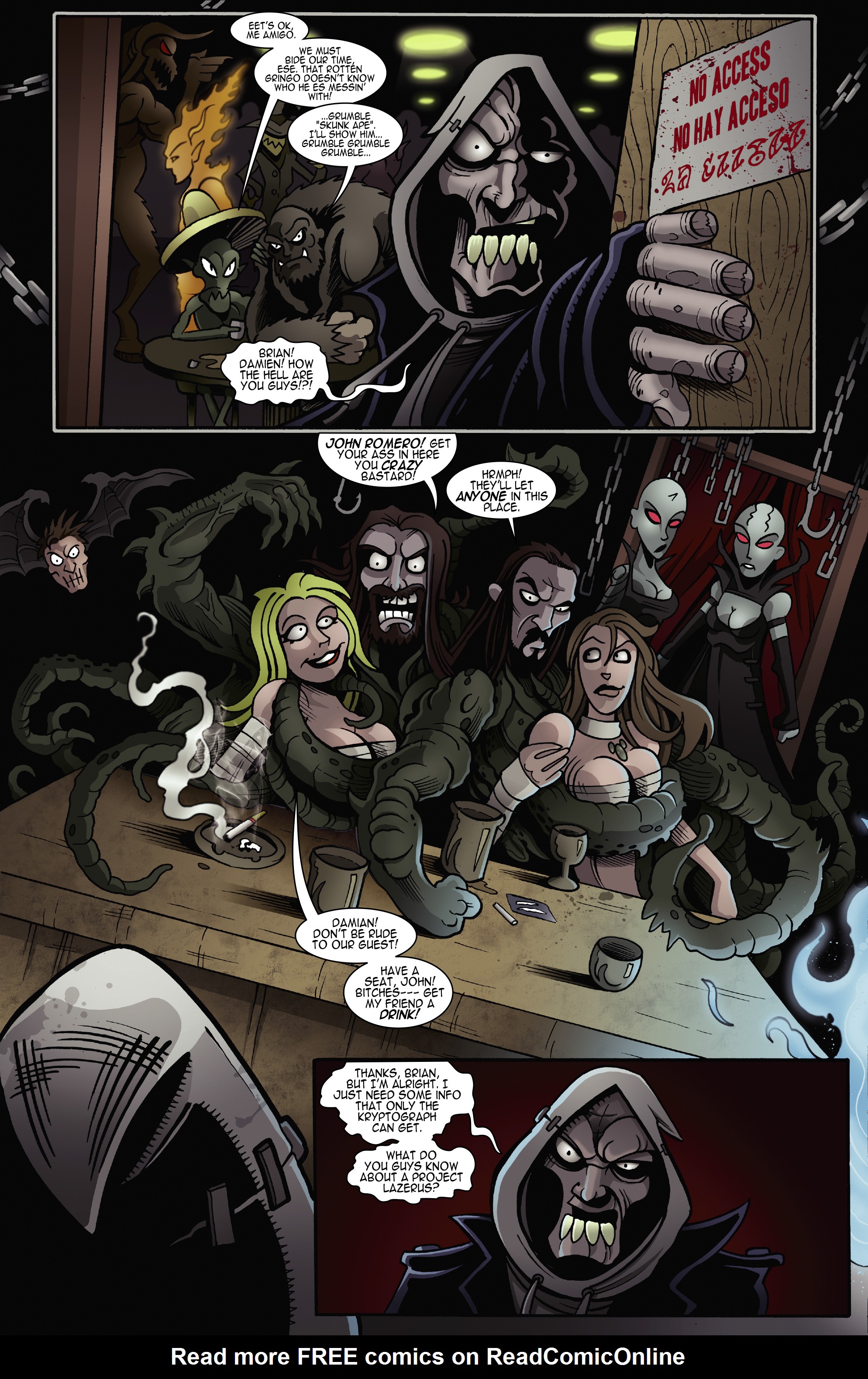 Read online The Living Corpse: Exhumed comic -  Issue #3 - 10