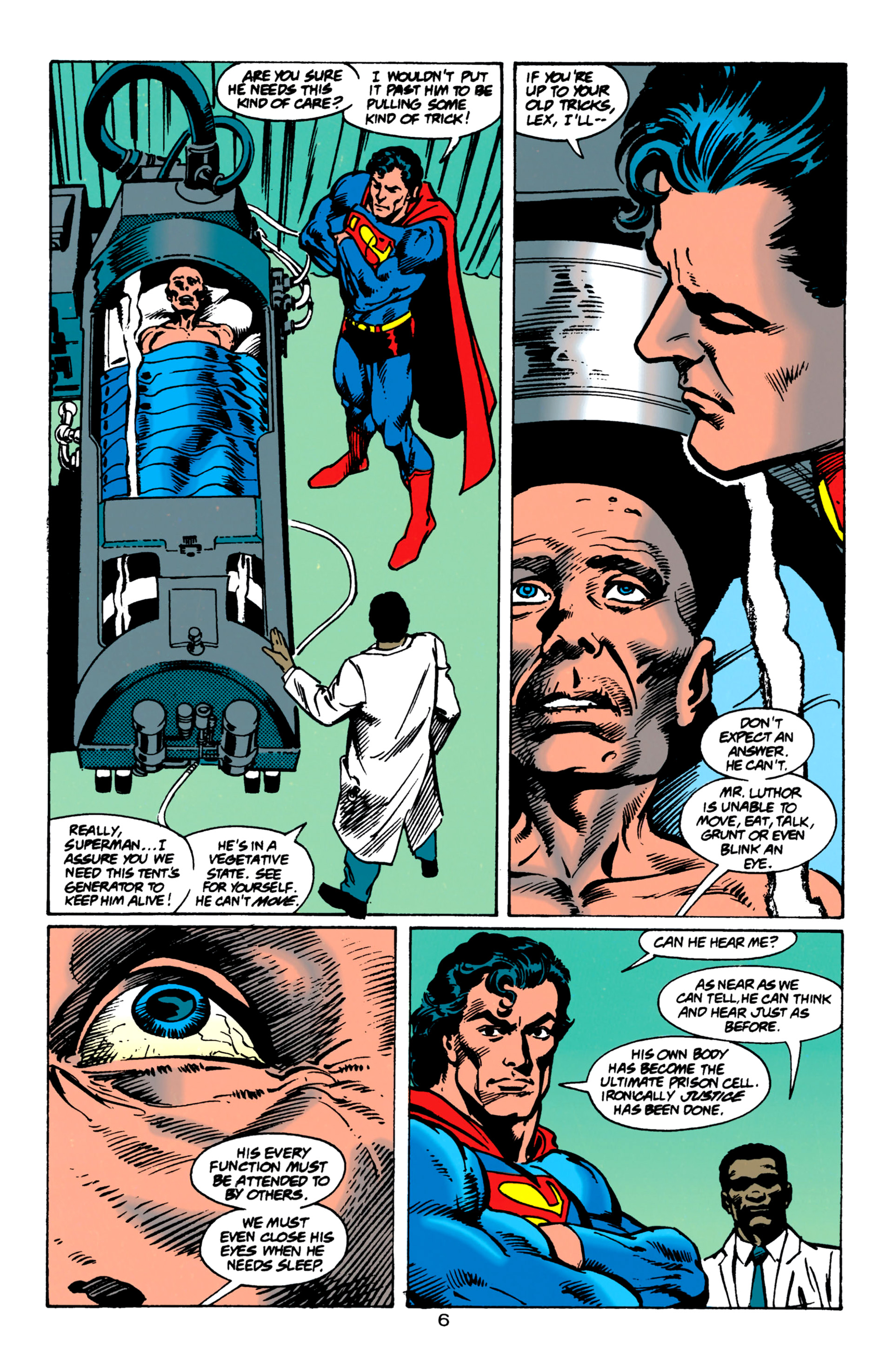 Read online Superman (1987) comic -  Issue #91 - 7