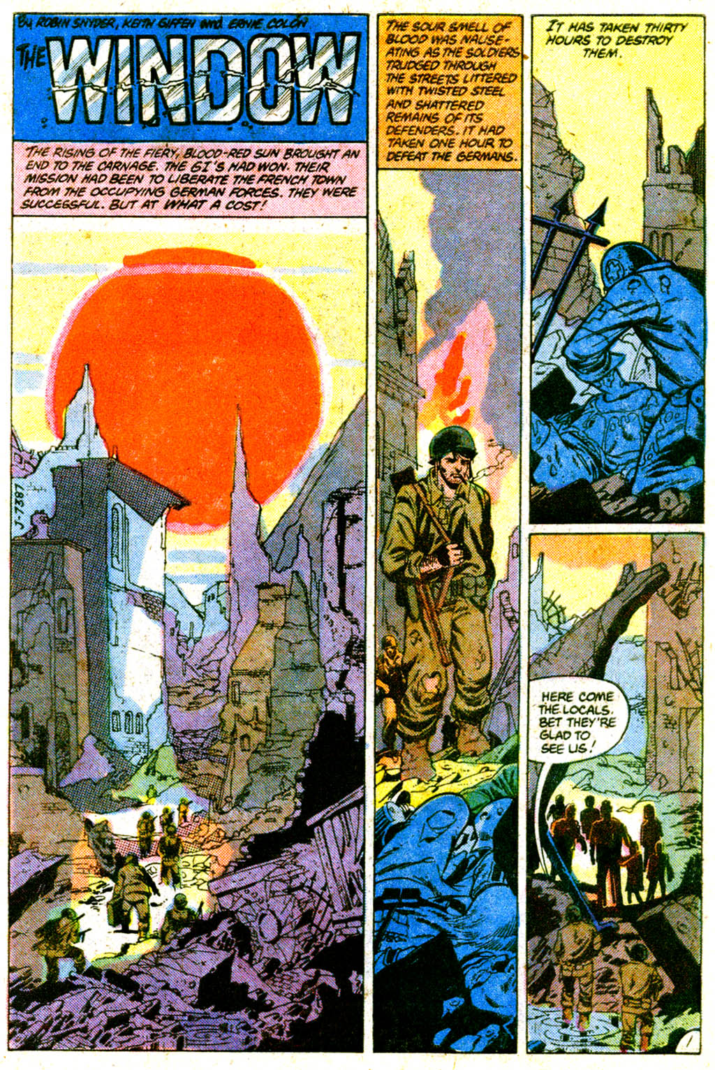 Read online Weird War Tales (1971) comic -  Issue #124 - 27