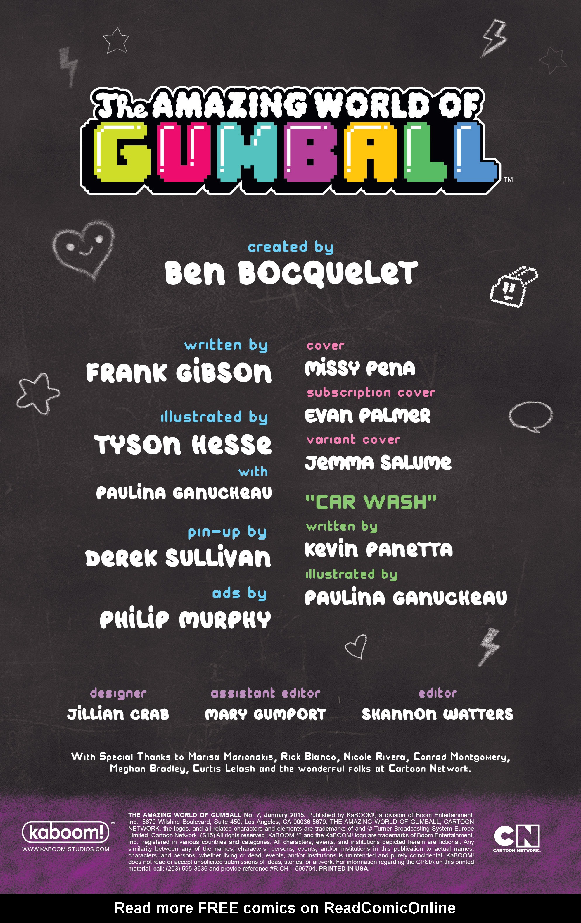 Read online The Amazing World of Gumball comic -  Issue #7 - 2