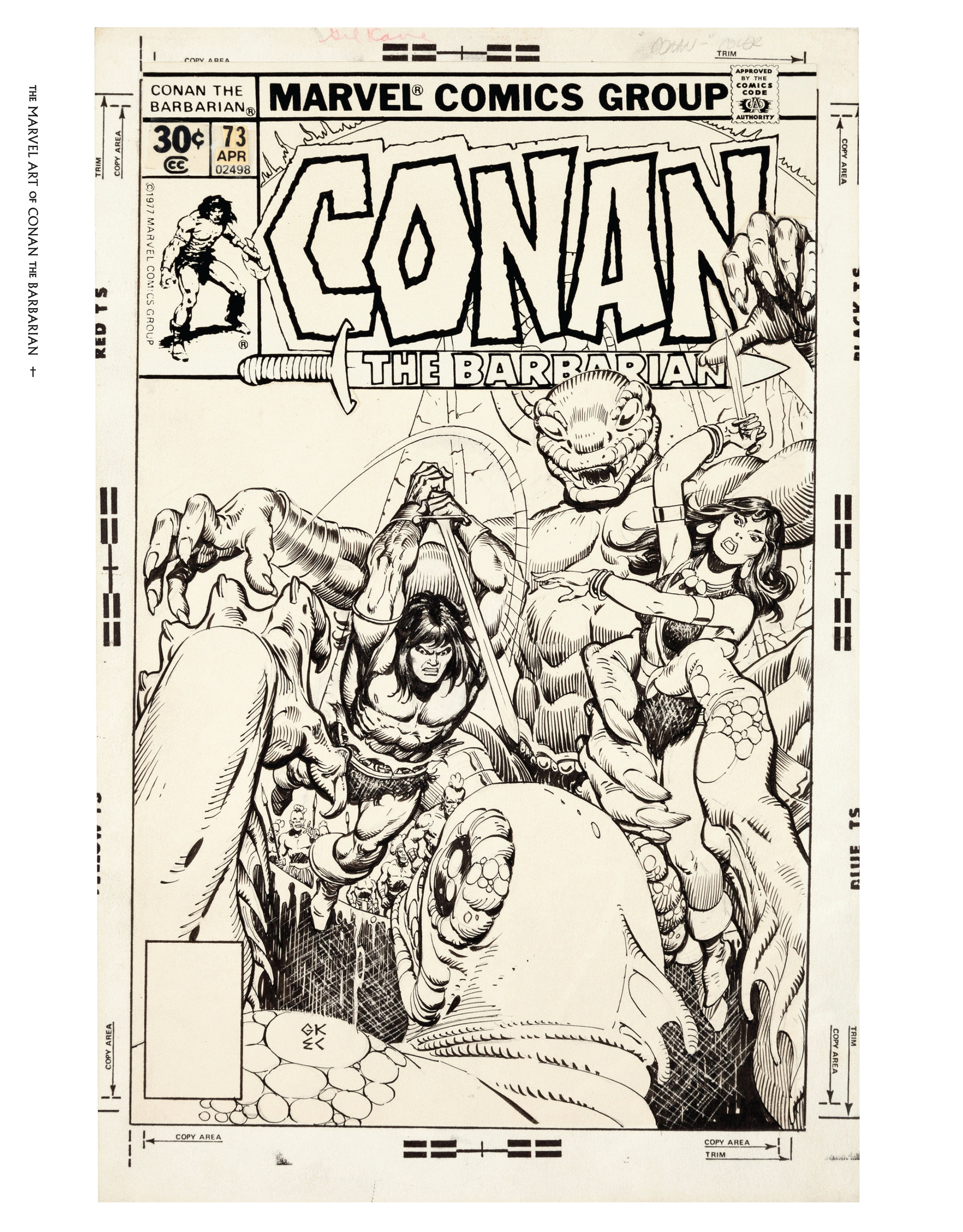 Read online Marvel Art of Conan the Barbarian comic -  Issue # TPB (Part 1) - 85