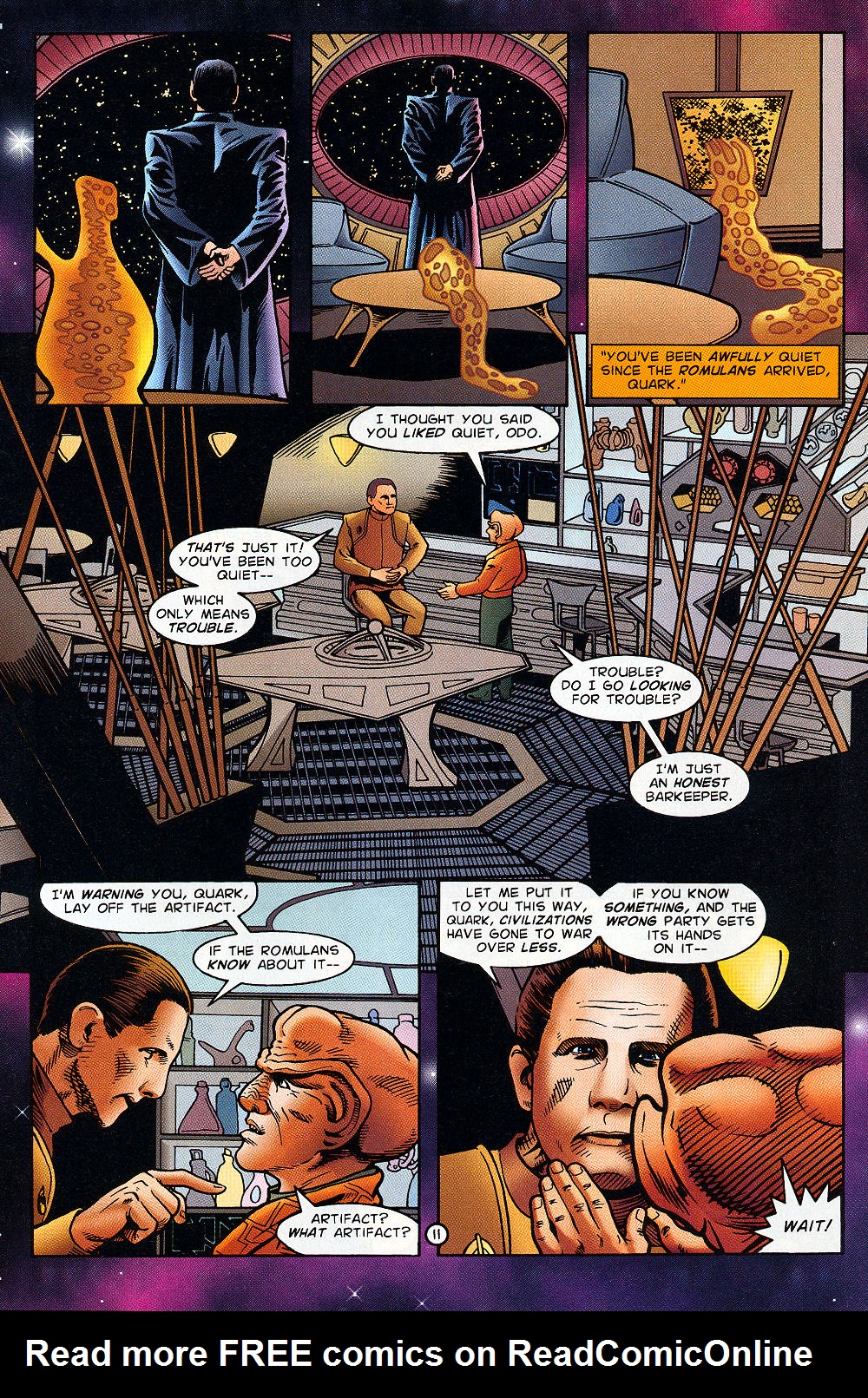 Read online Star Trek: Deep Space Nine: Celebrity Series comic -  Issue #1 - 15