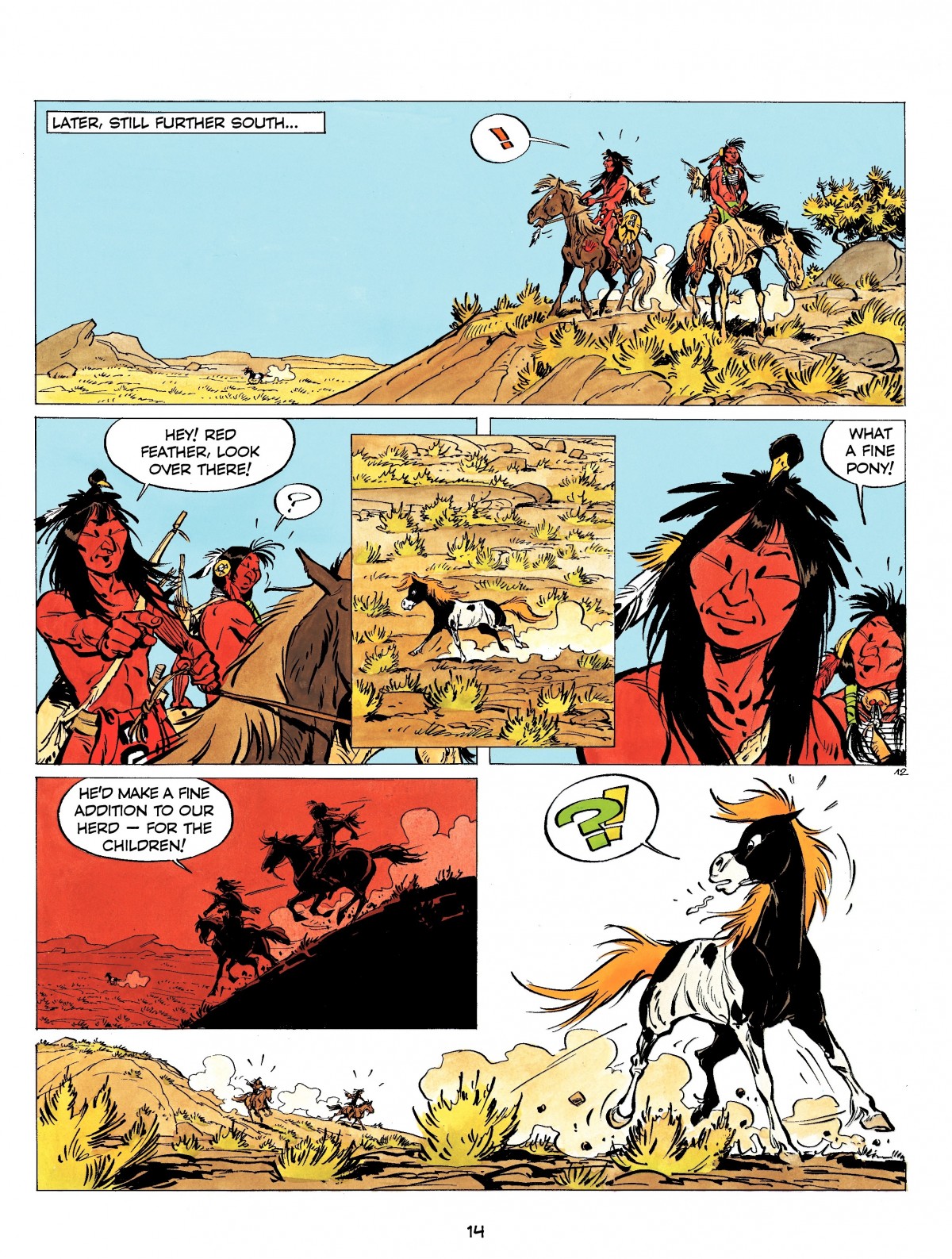 Read online Yakari comic -  Issue #12 - 14