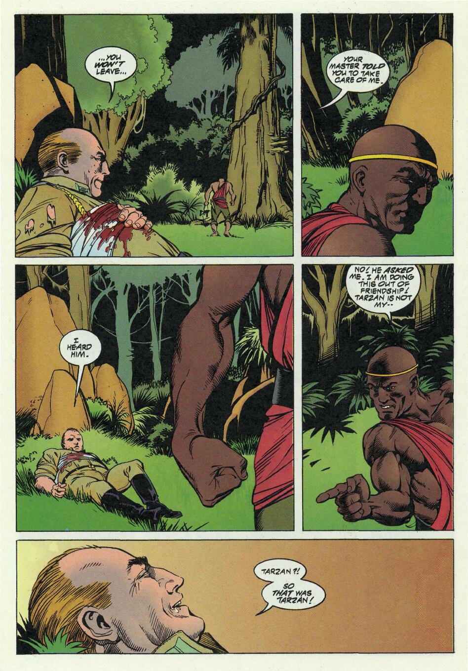 Read online Tarzan (1996) comic -  Issue #8 - 12