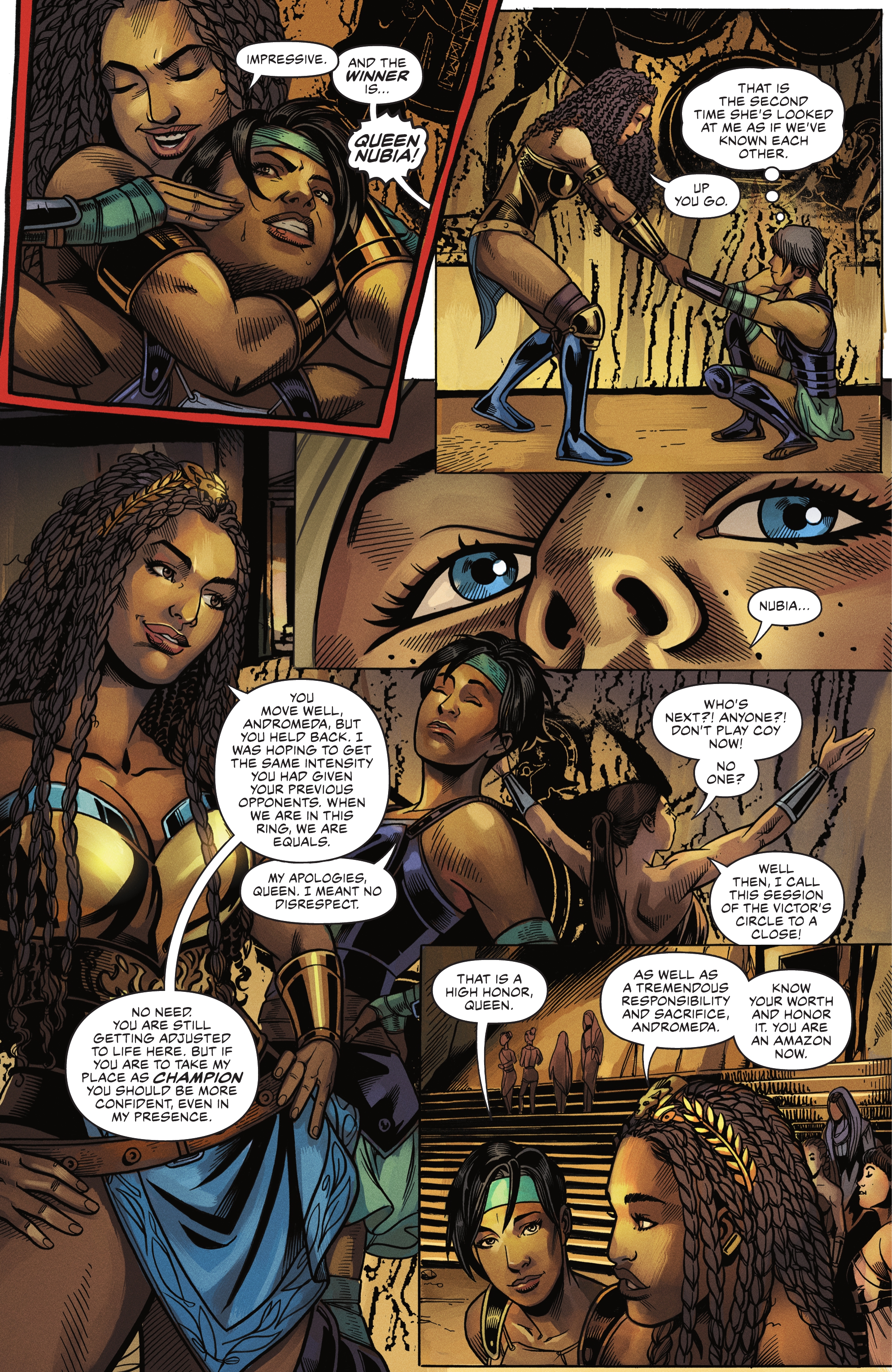 Read online Nubia & the Amazons comic -  Issue #2 - 19