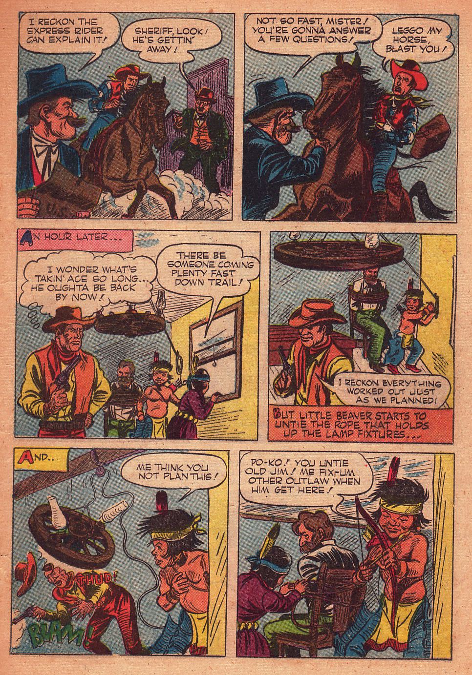 Read online Four Color Comics comic -  Issue #612 - 21