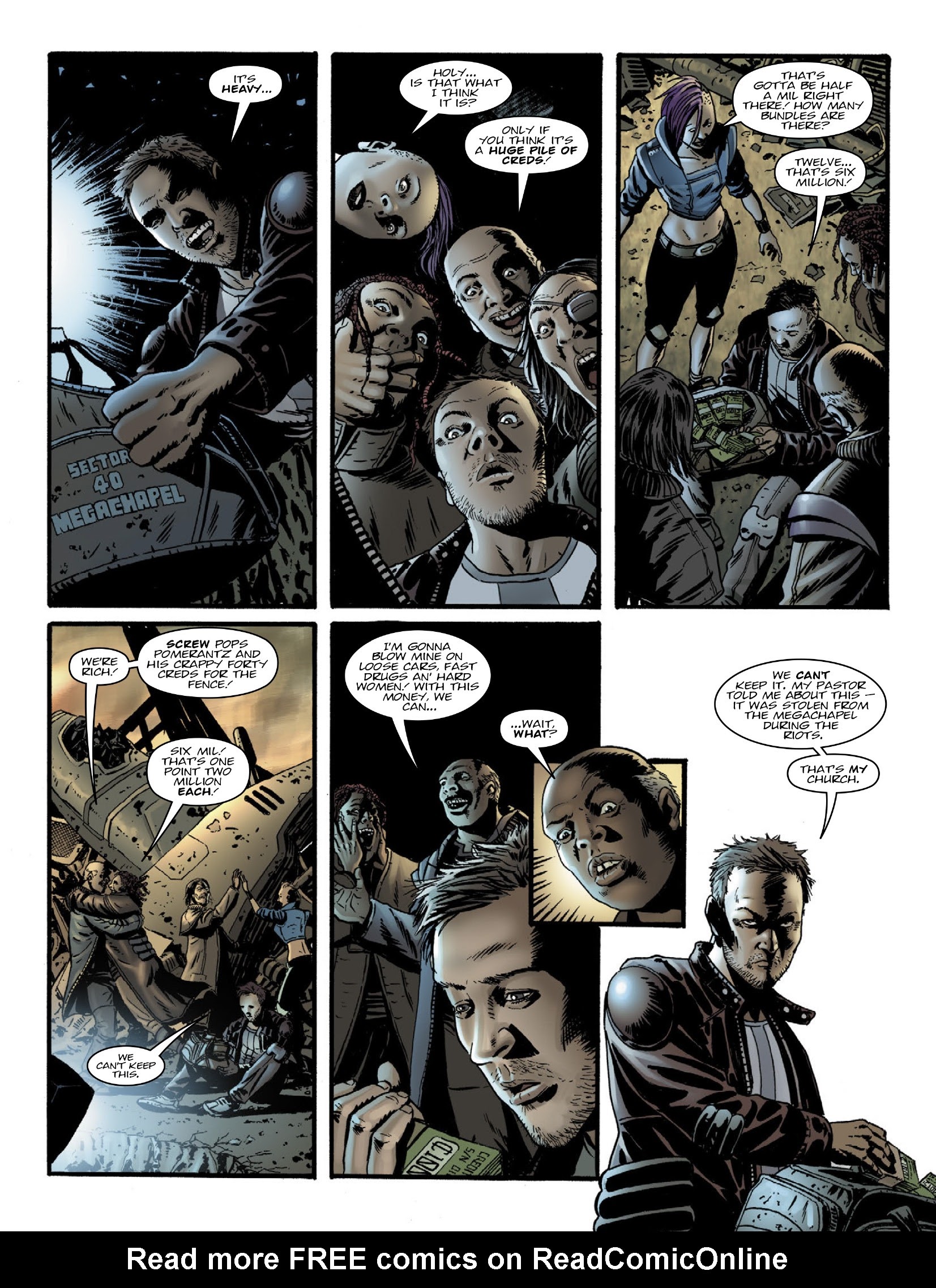 Read online Judge Dredd Megazine (Vol. 5) comic -  Issue #439 - 121
