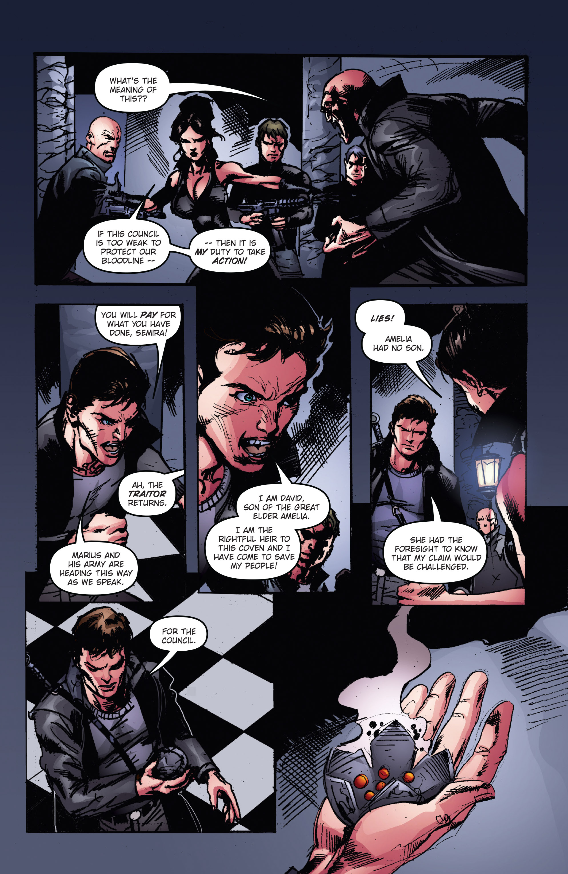 Read online Underworld: Blood Wars comic -  Issue # Full - 61