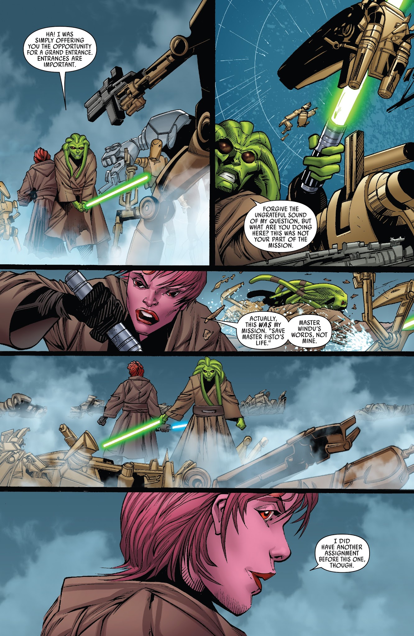 Read online Star Wars: Mace Windu comic -  Issue #5 - 10