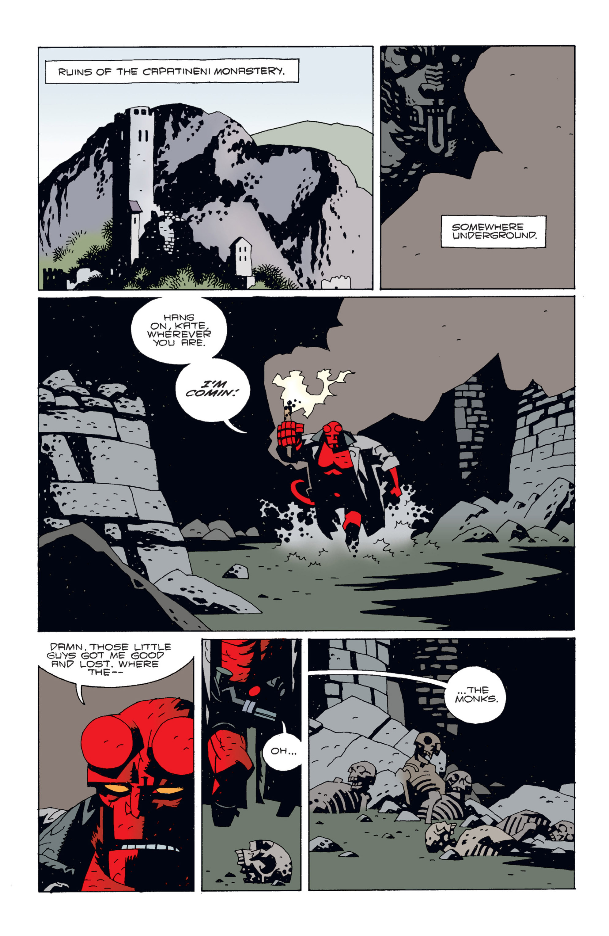 Read online Hellboy comic -  Issue #3 - 149