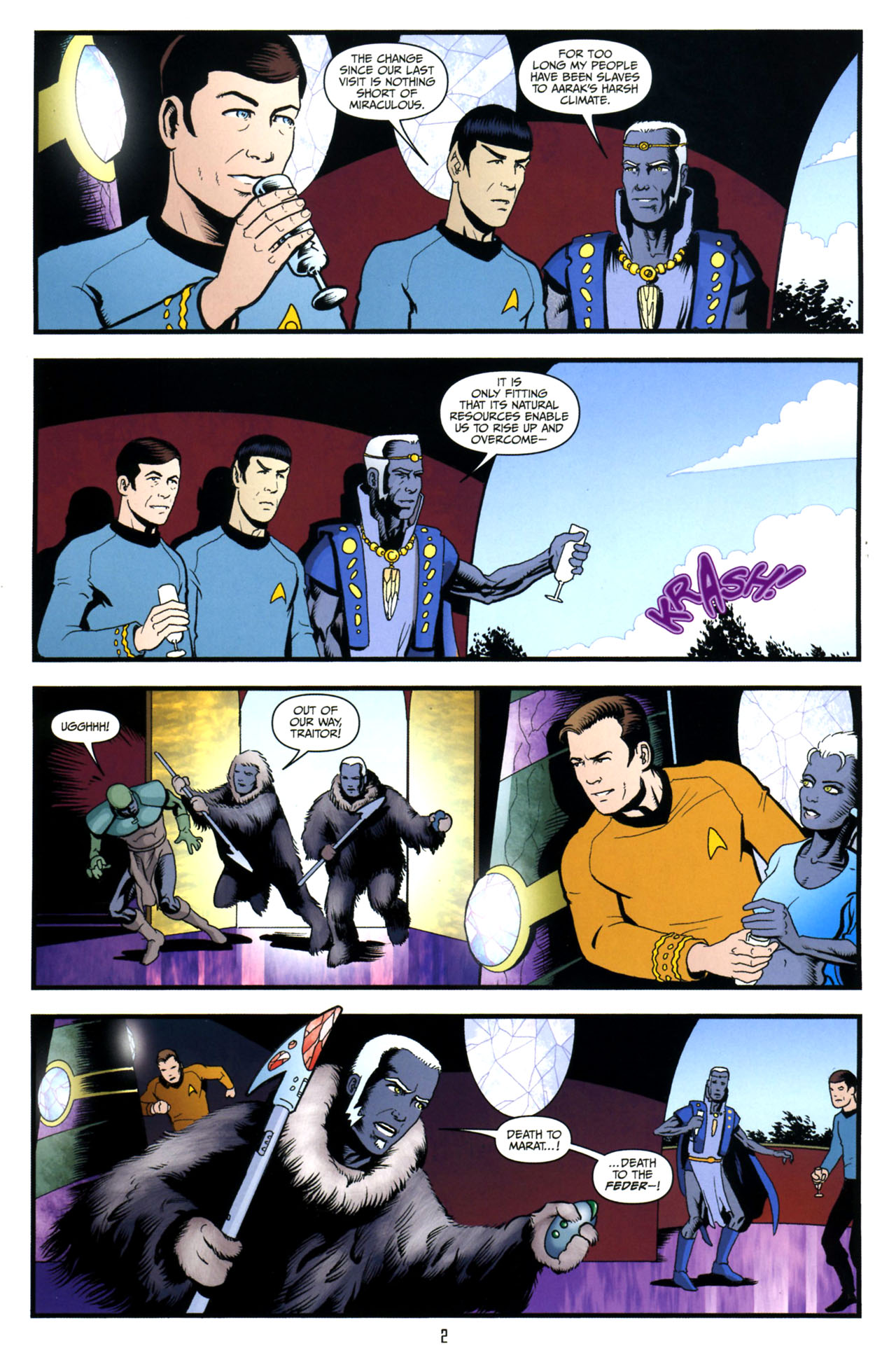 Read online Star Trek: Year Four comic -  Issue #2 - 4