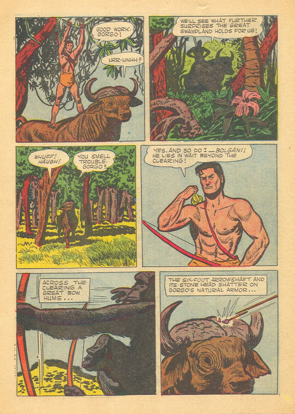 Read online Tarzan (1948) comic -  Issue #60 - 6