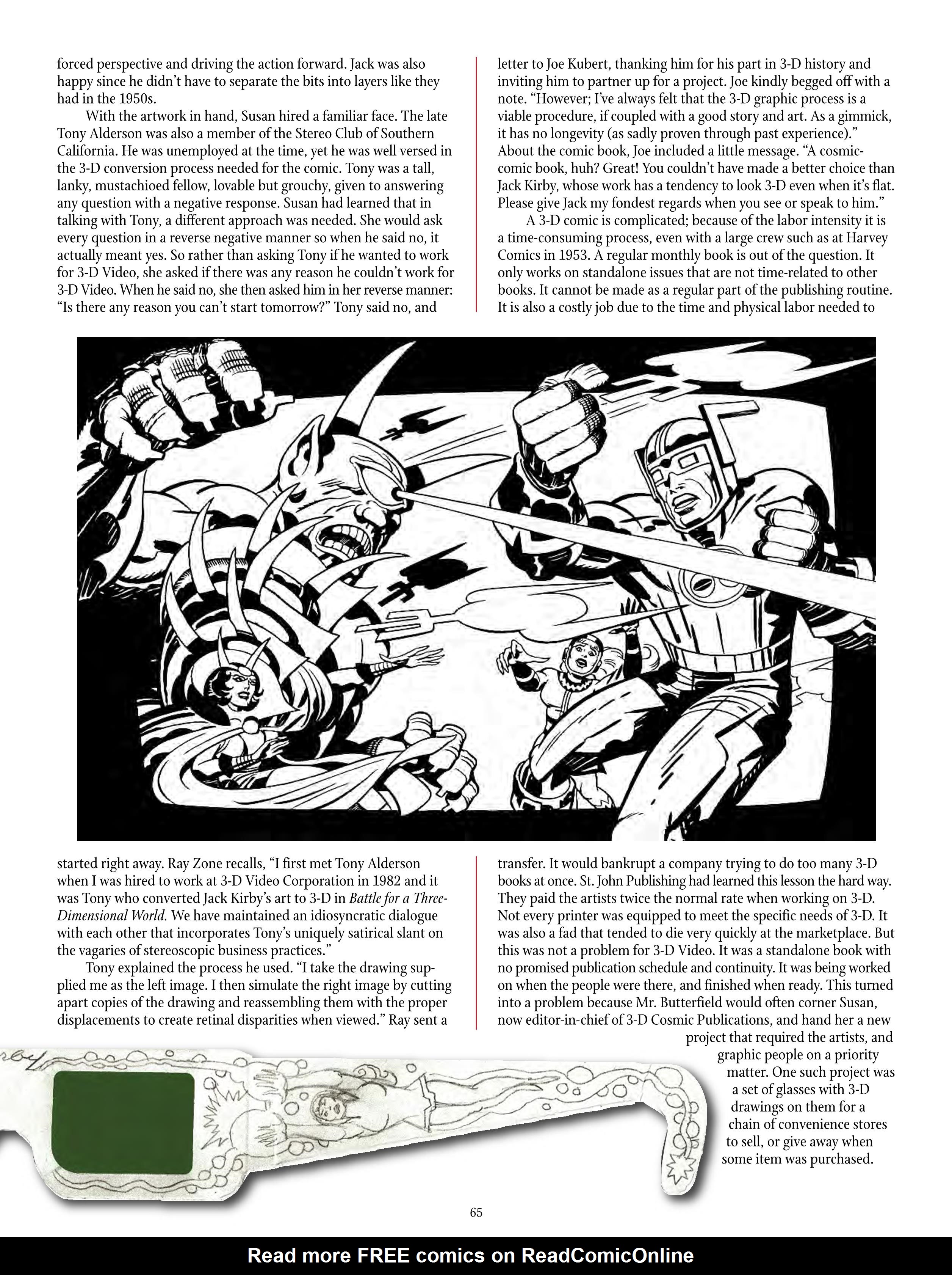 Read online The Jack Kirby Collector comic -  Issue #69 - 67