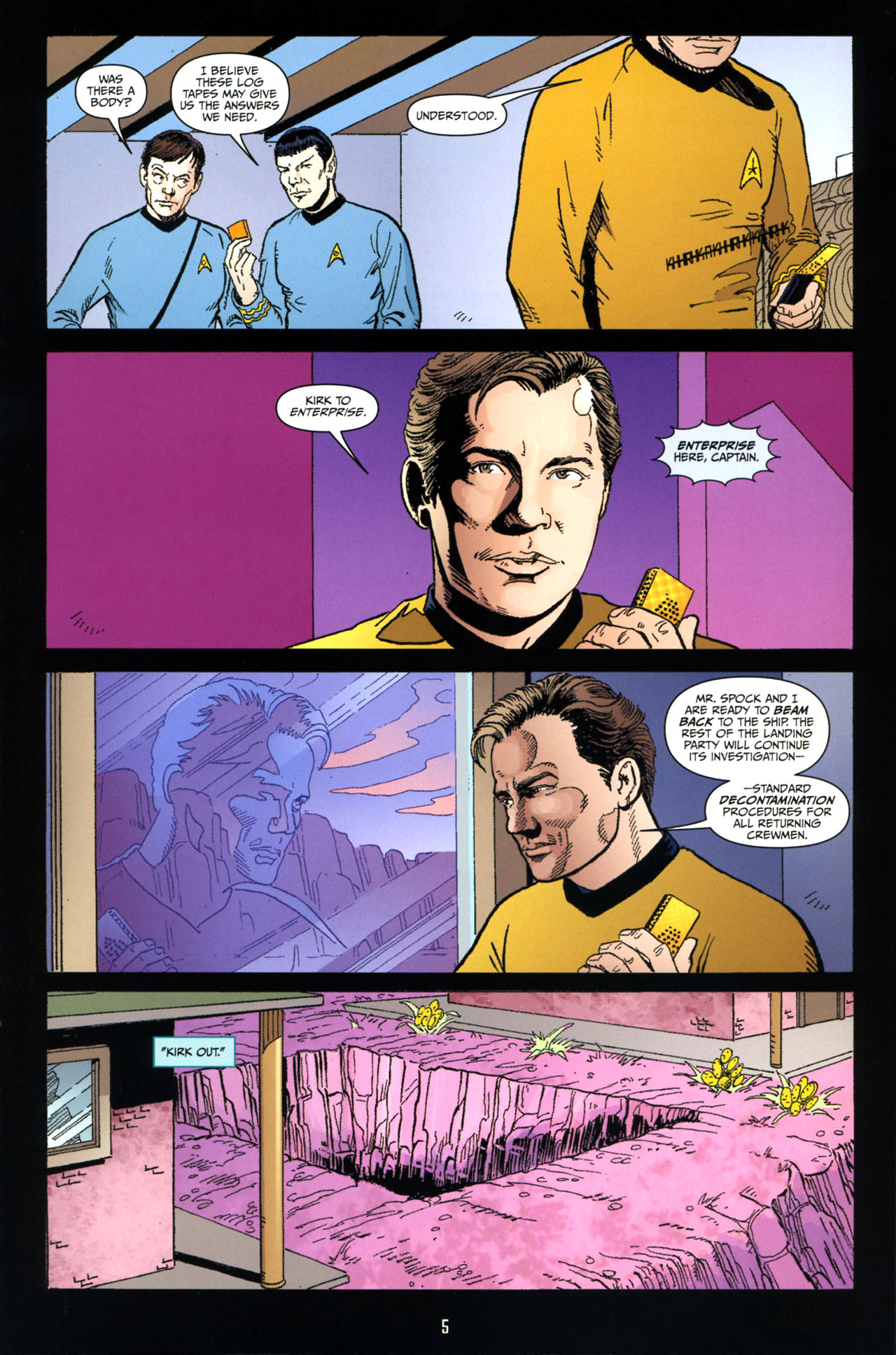 Read online Star Trek: Year Four comic -  Issue #3 - 7
