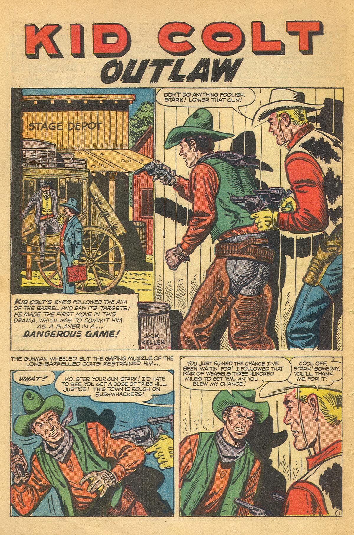 Read online Kid Colt Outlaw comic -  Issue #69 - 28