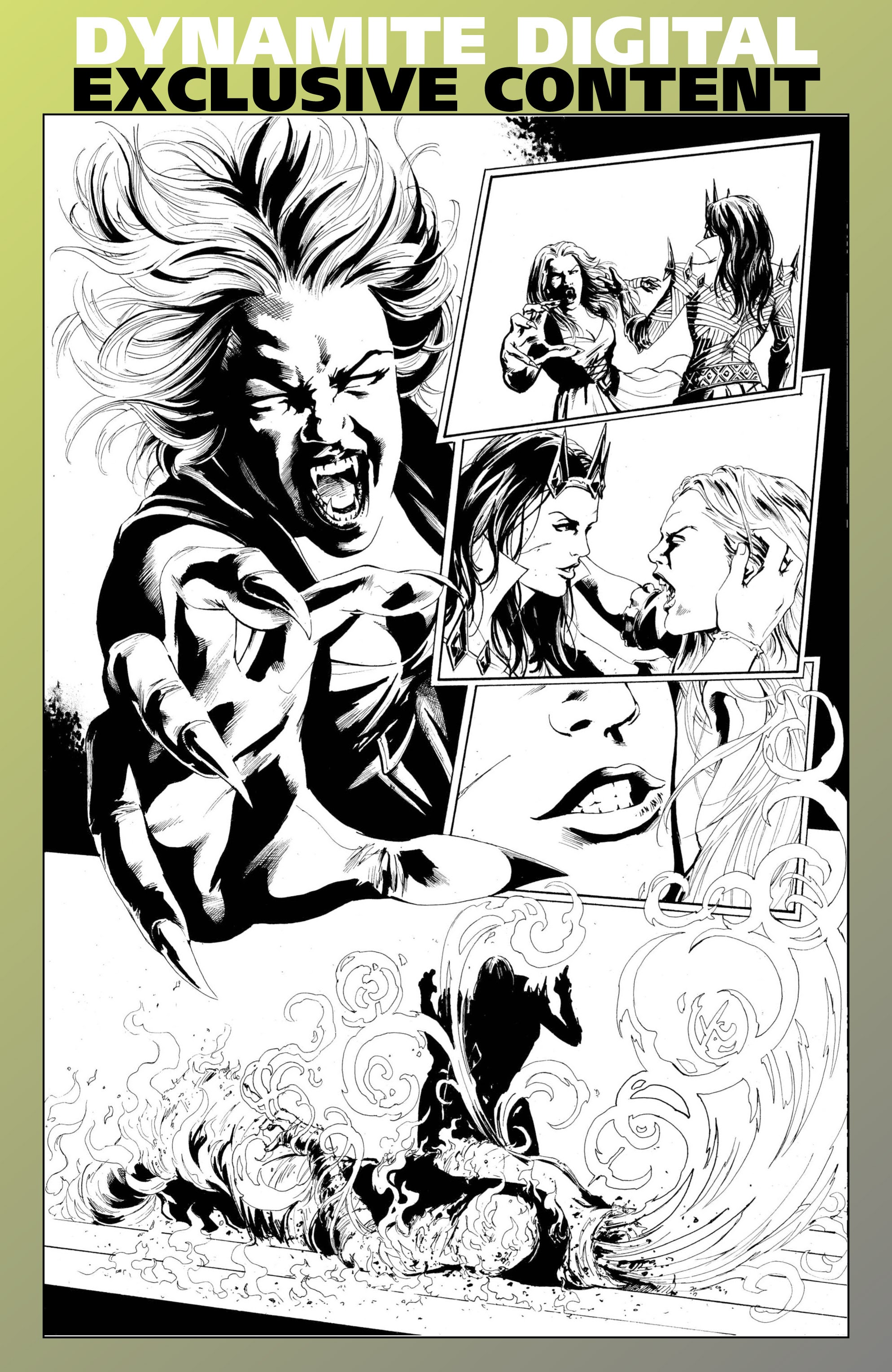 Read online Blood Queen Vs. Dracula comic -  Issue #3 - 29