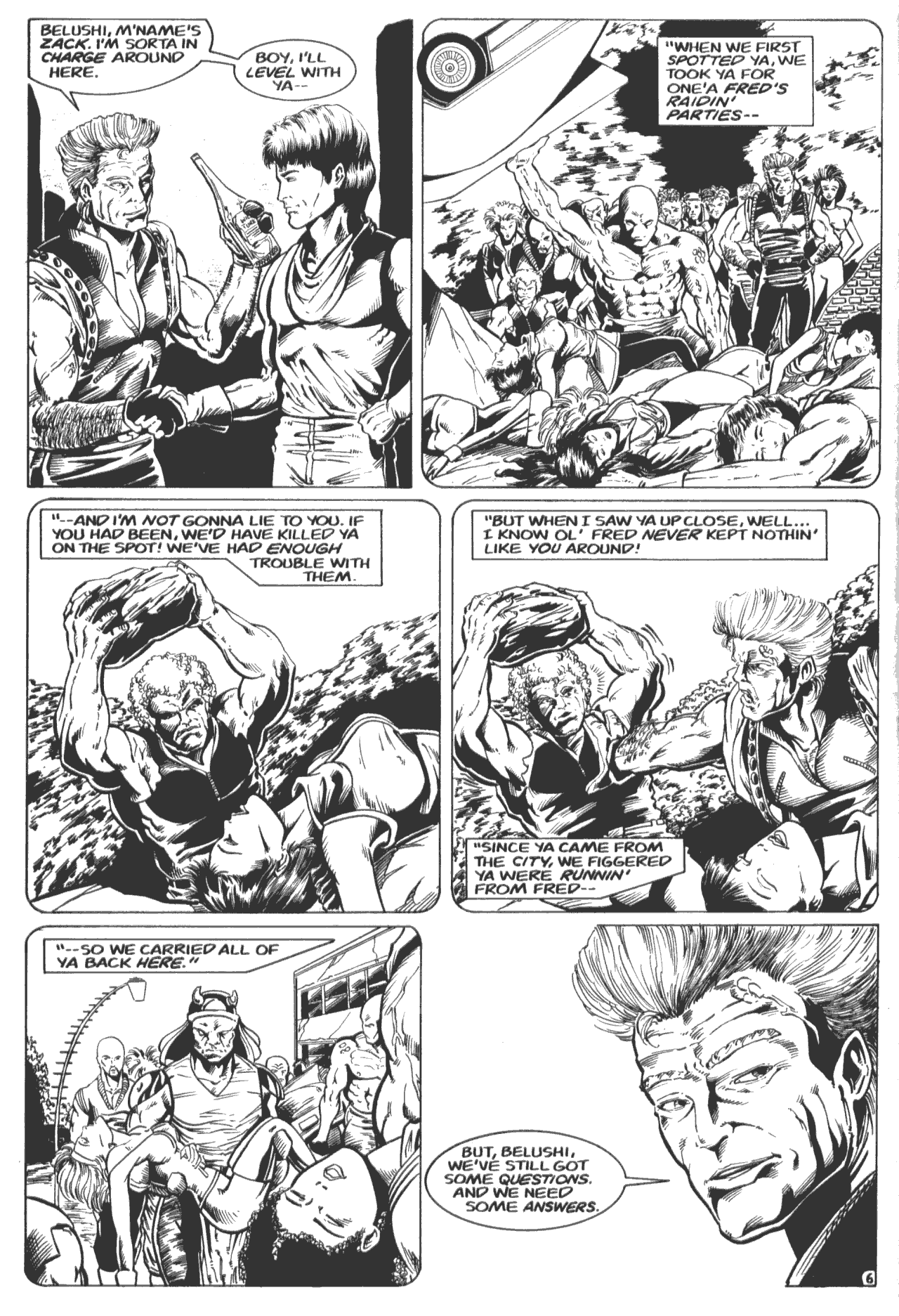 Read online Ex-Mutants (1986) comic -  Issue #2 - 9