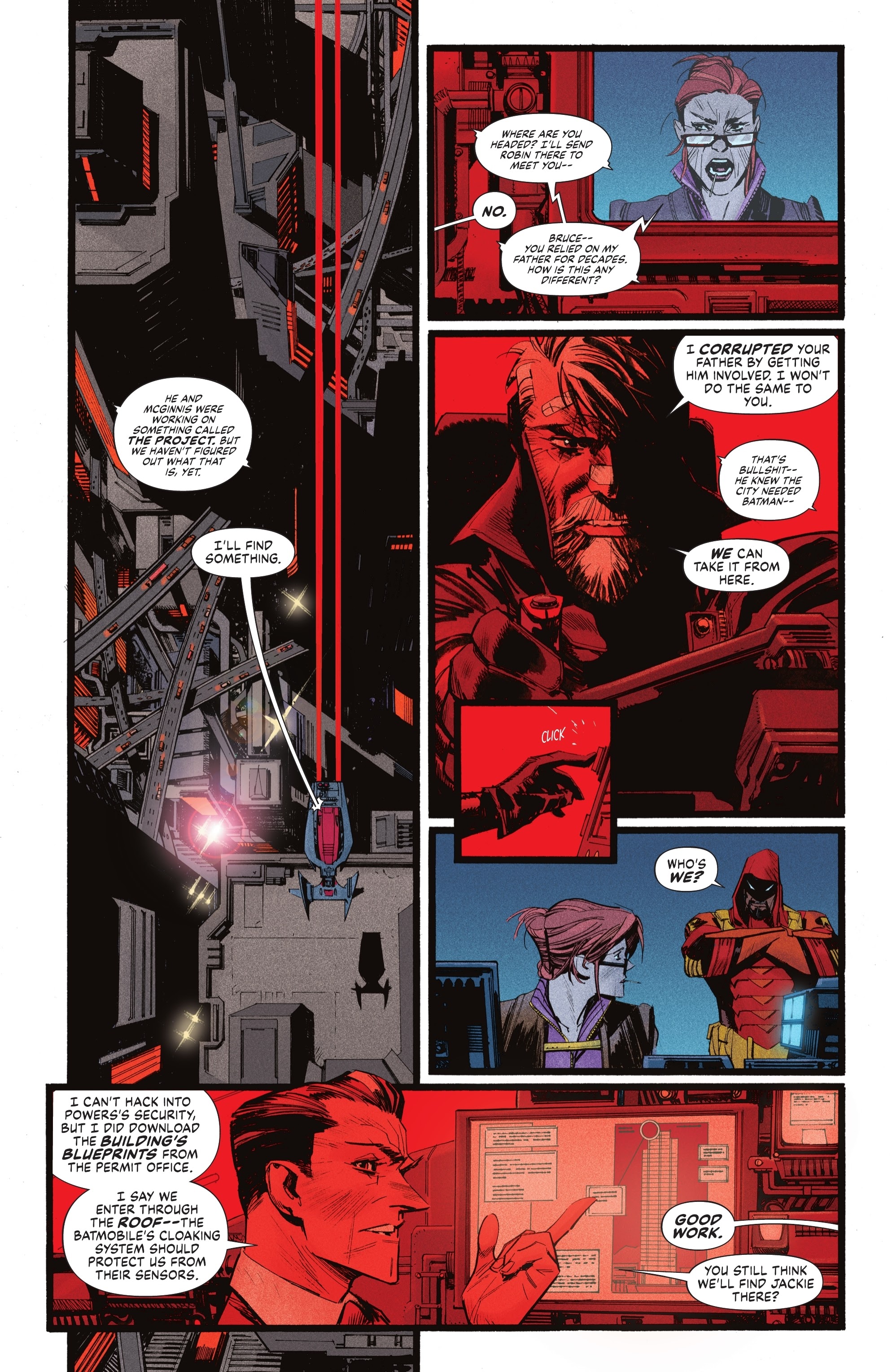 Read online Batman: Beyond the White Knight comic -  Issue #5 - 5